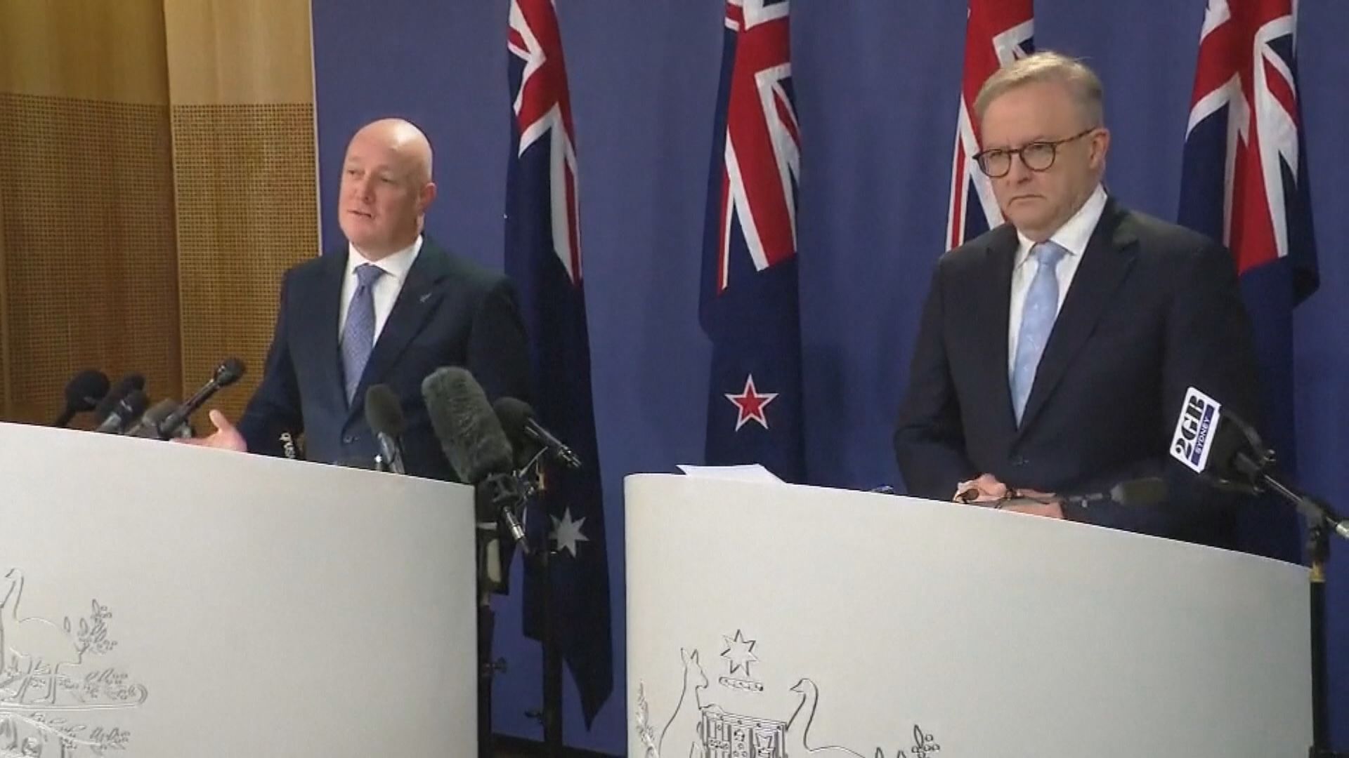新西蘭擬研究加入美英澳「三邊安全伙伴關係」