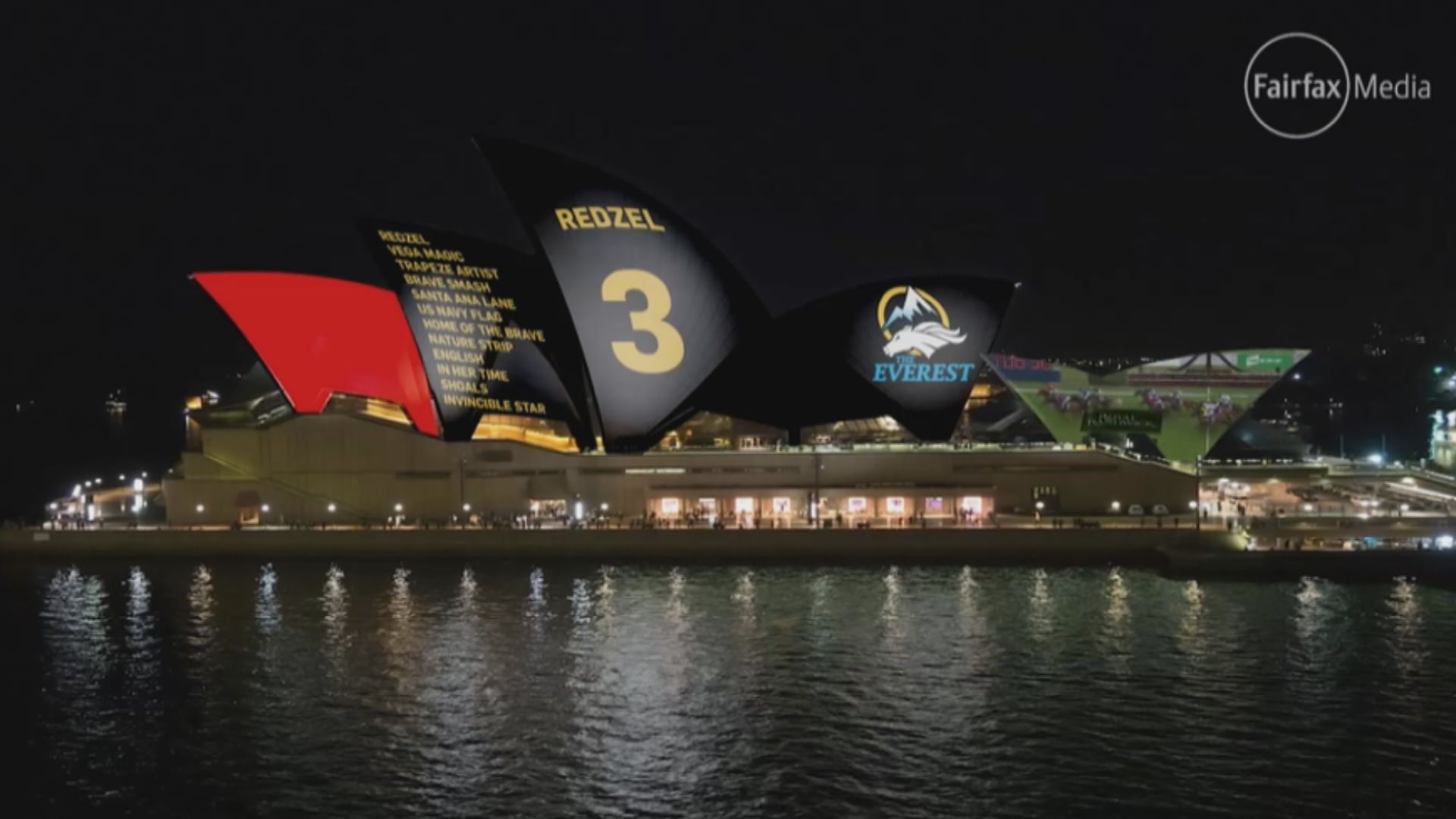 悉尼歌劇院投影賽馬活動惹爭議