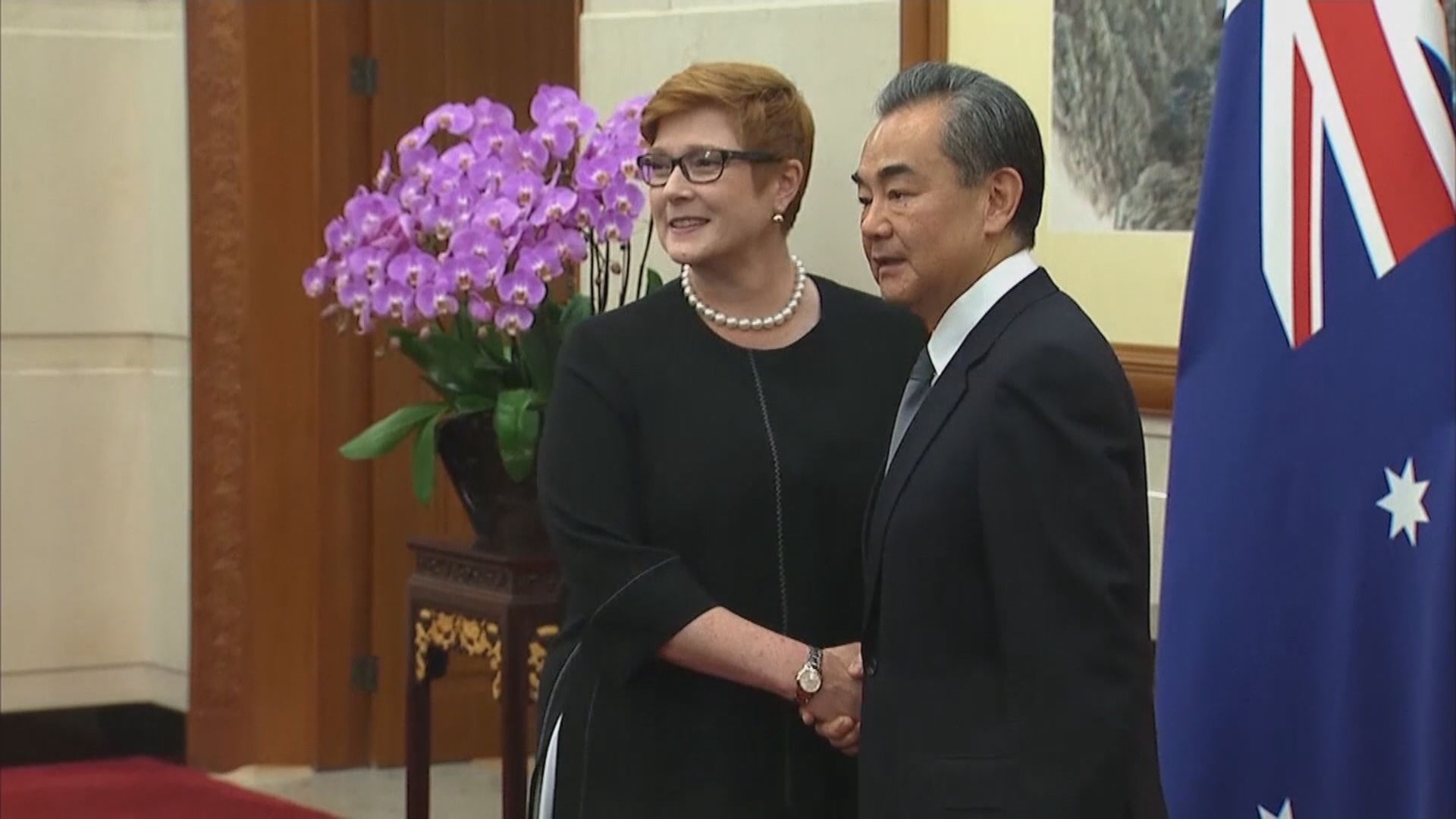 中澳外長會晤商討兩國關係