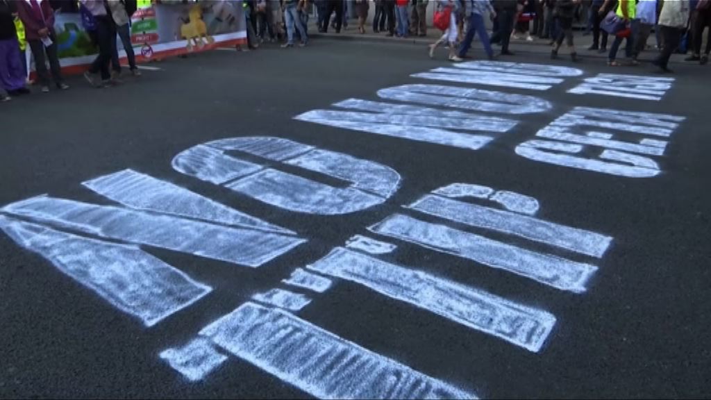 歐洲民眾示威反TTIP談判