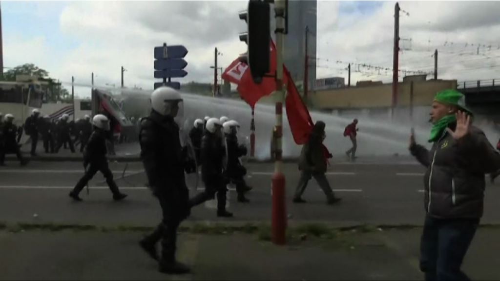 比利時反緊縮遊行爆衝突　多人受傷