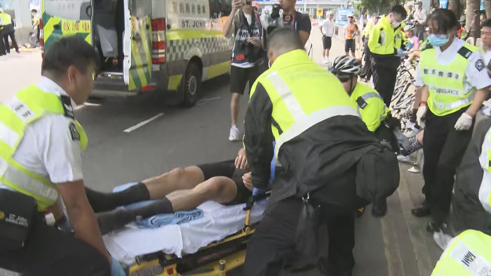 單車節期間多名參加者發生意外受傷