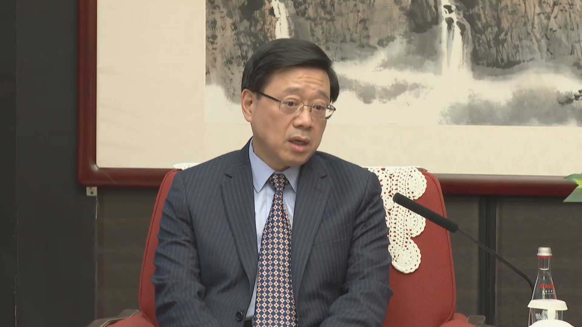 李家超在京晤司法部部長　討論大灣區法治服務及保障