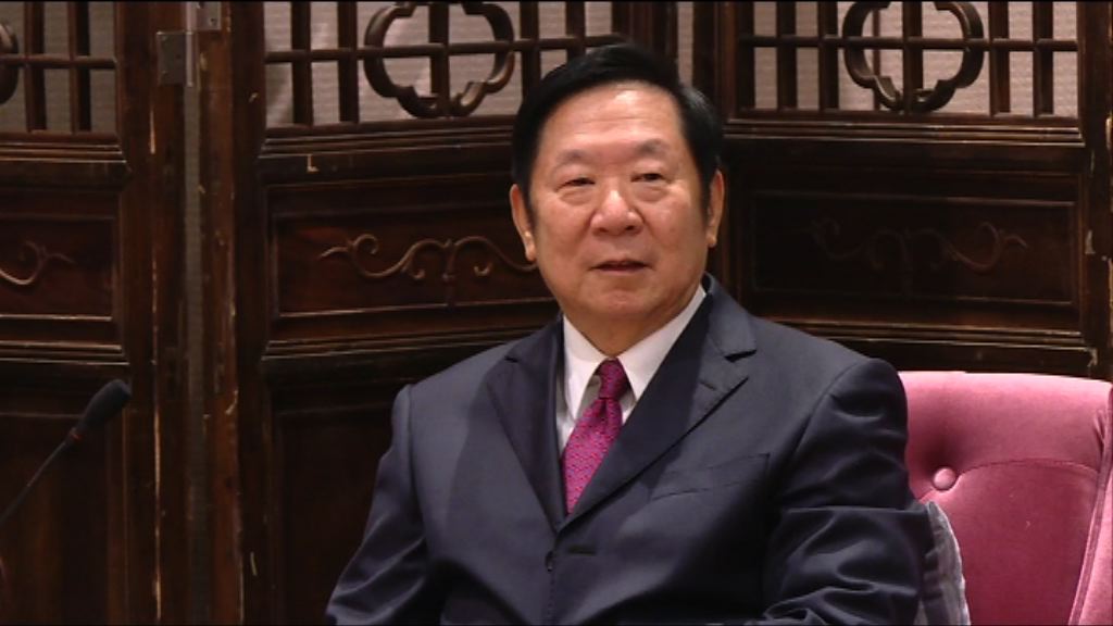 陳佐洱：對付港獨分子應毫不留情