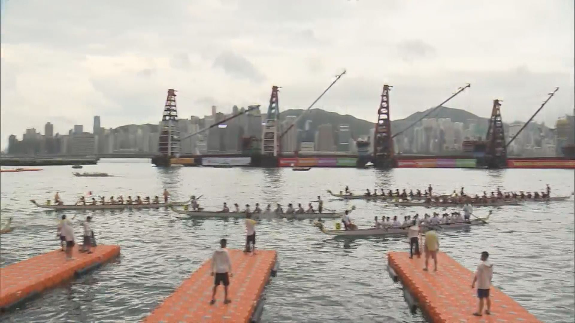 香港國際龍舟邀請賽一連兩日舉行