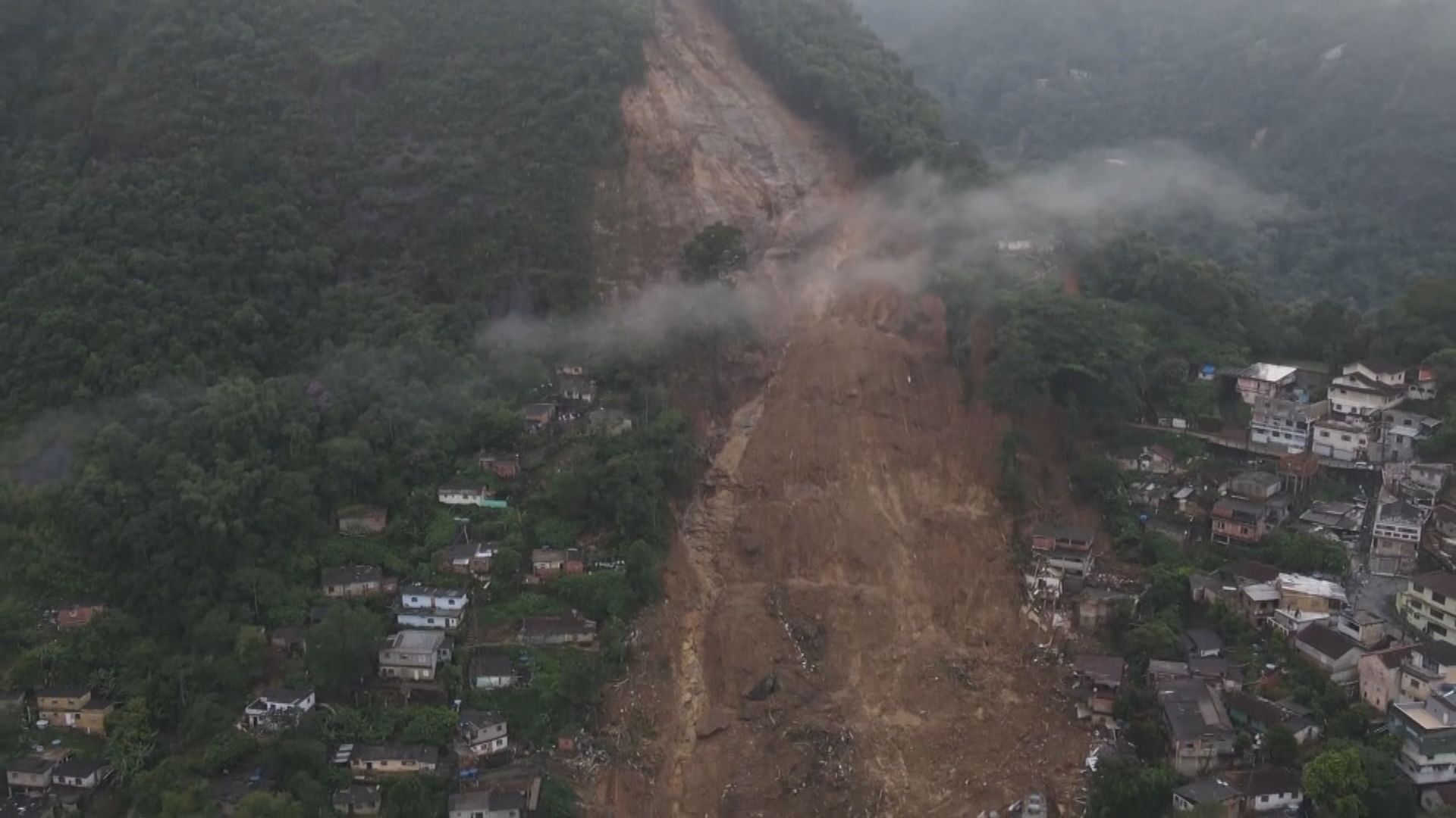 巴西山泥傾瀉死亡人數增至78人