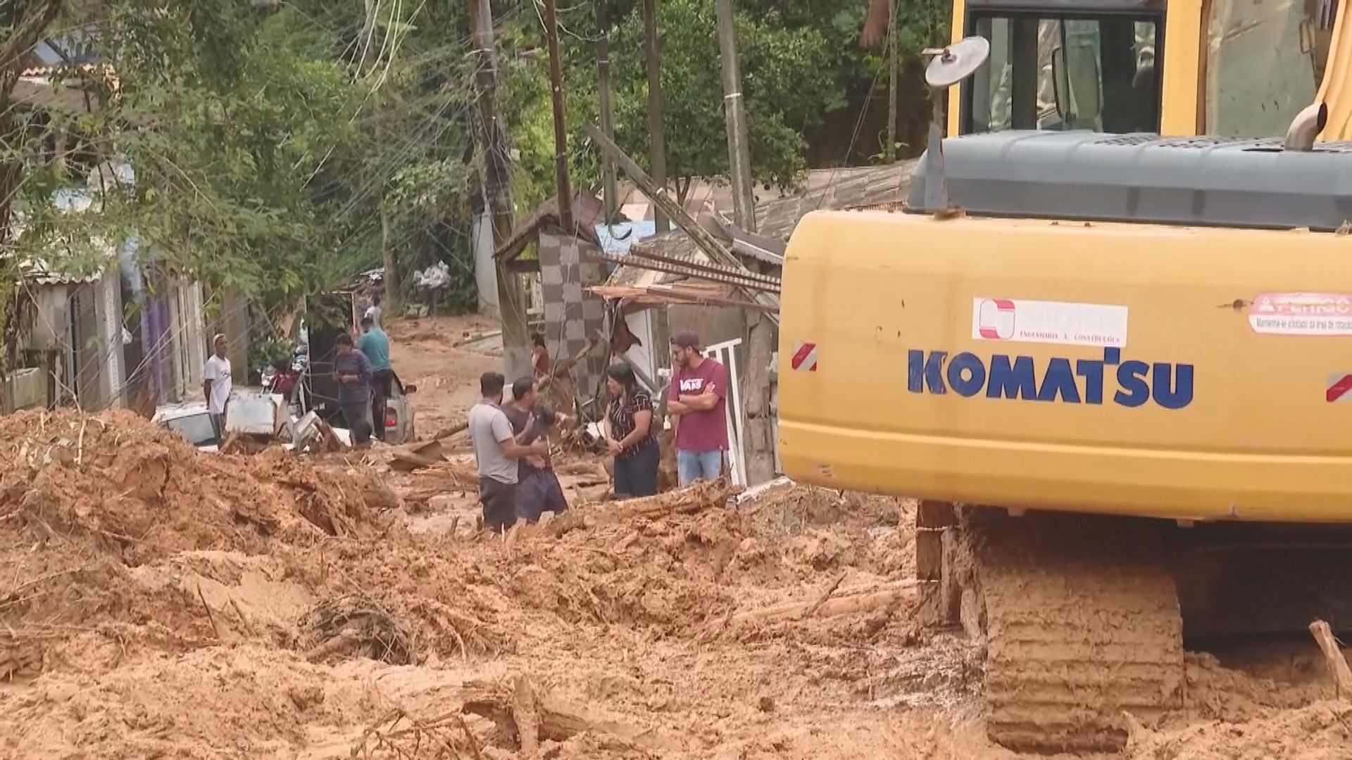 巴西聖保羅州山泥傾瀉死亡人數增至46人