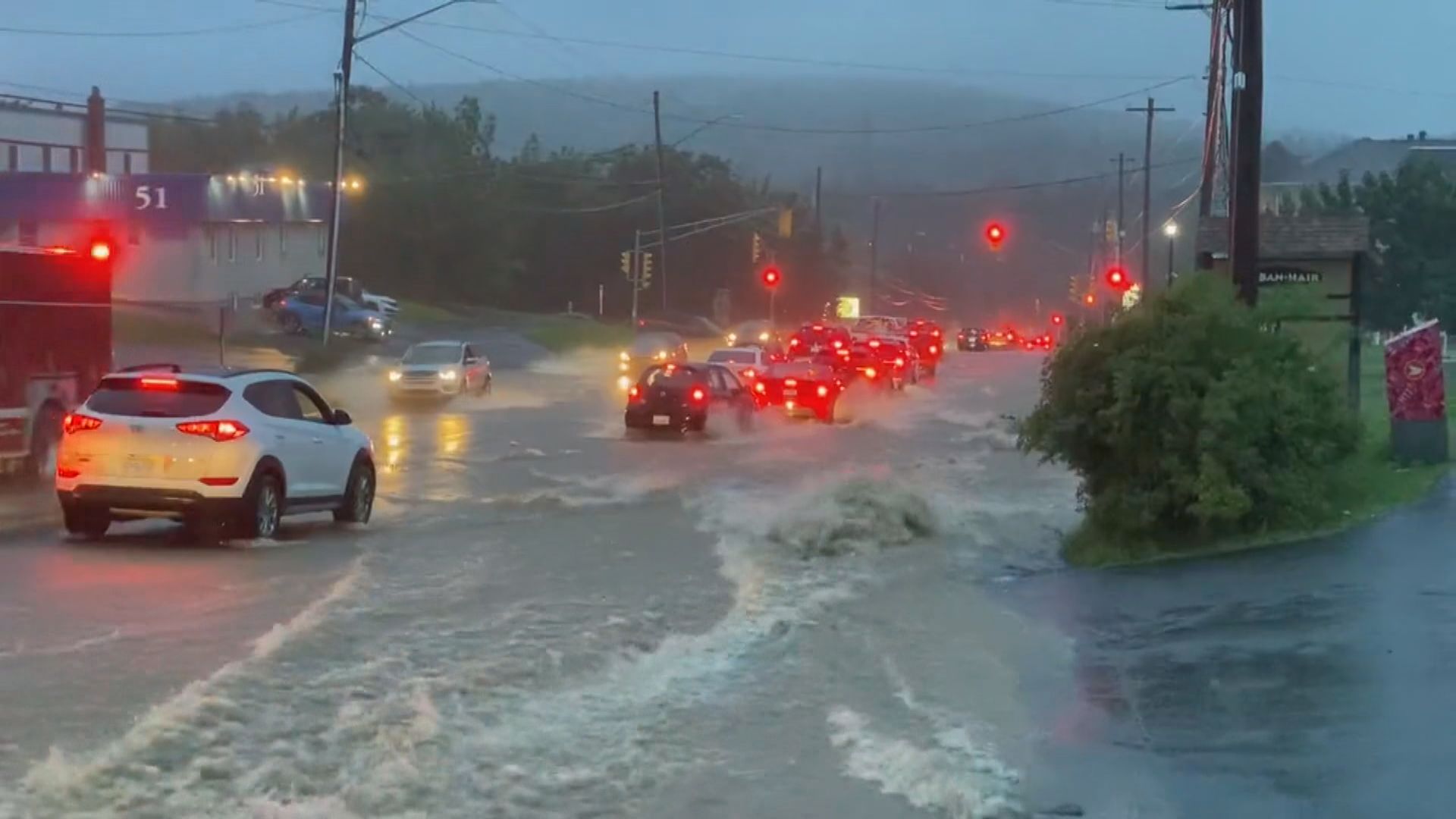 加拿大新斯科舍省暴雨成災 至少四人失蹤