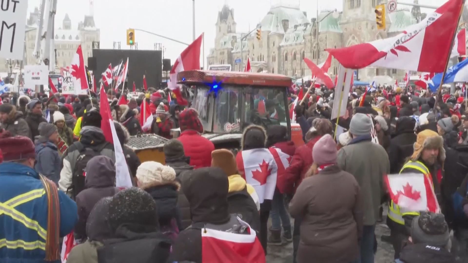 加拿大研究引用特別緊急權力結束首都反疫苗示威