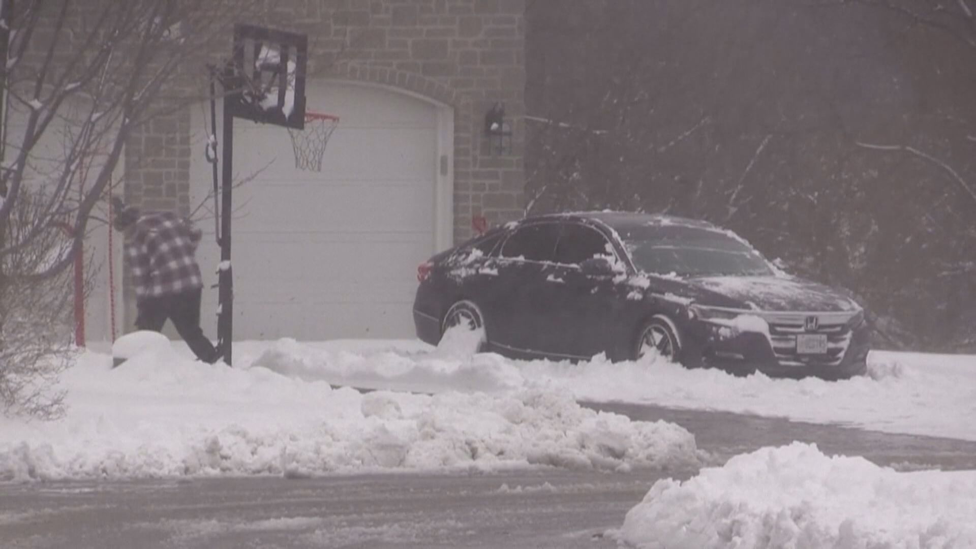 加拿大安大略等地大雪　部分地方氣溫或低至零下四十度