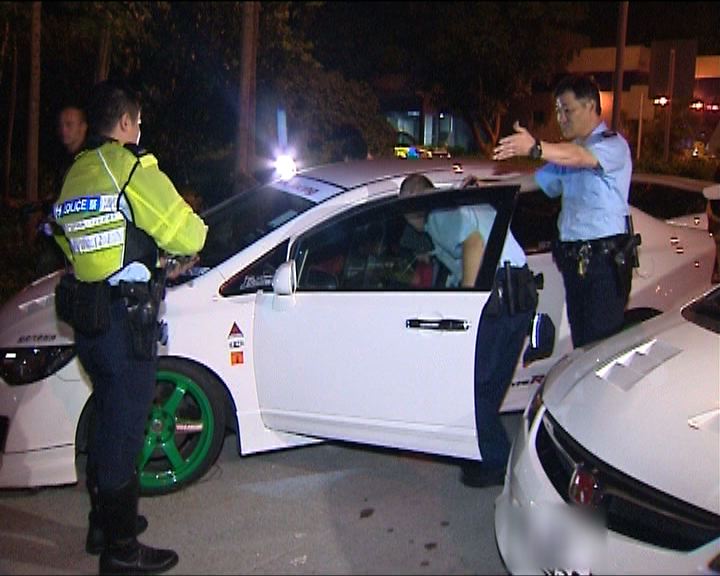 
警方打擊非法賽車扣十車涉改裝