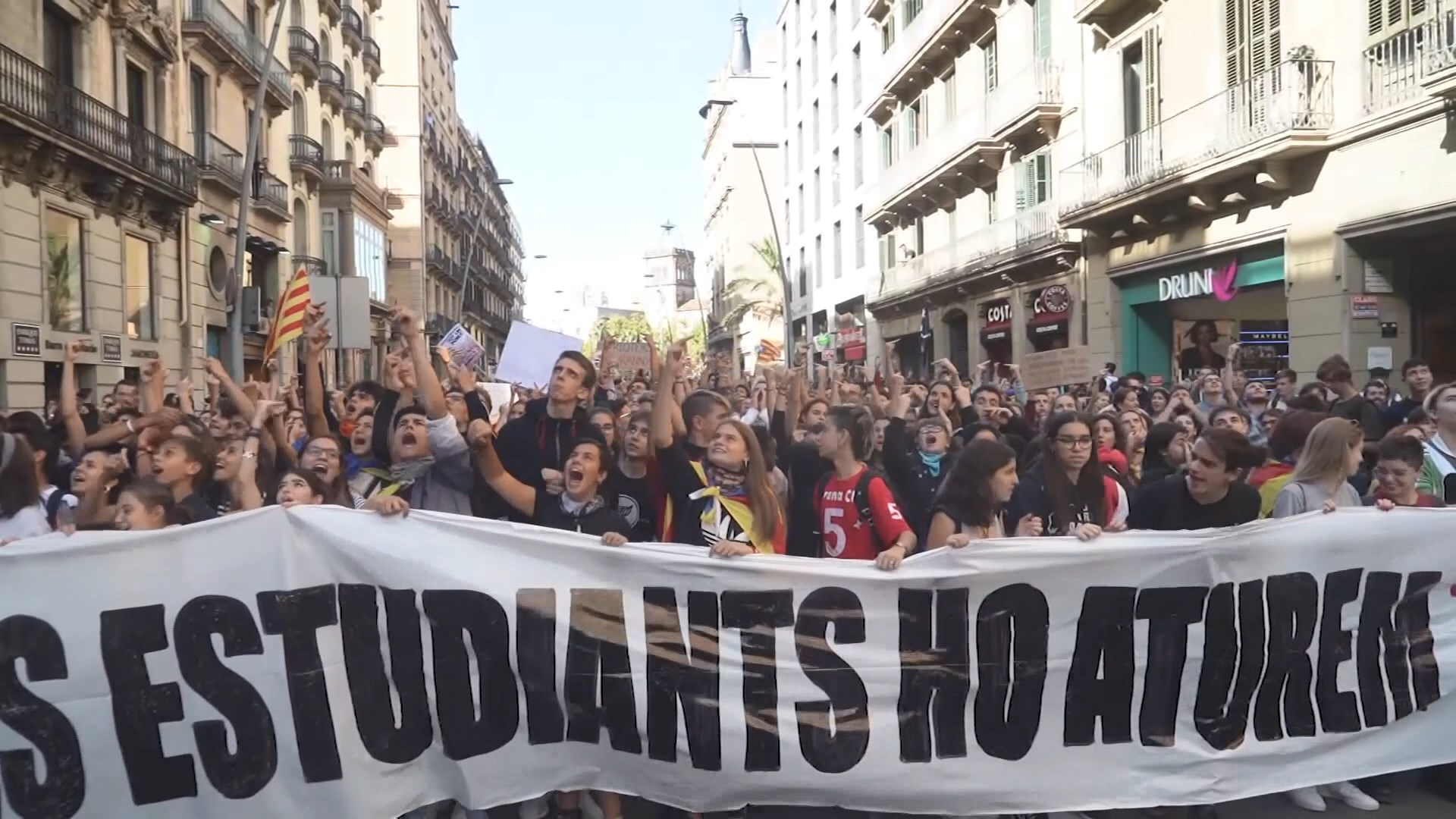 西班牙加泰羅尼亞示威持續
