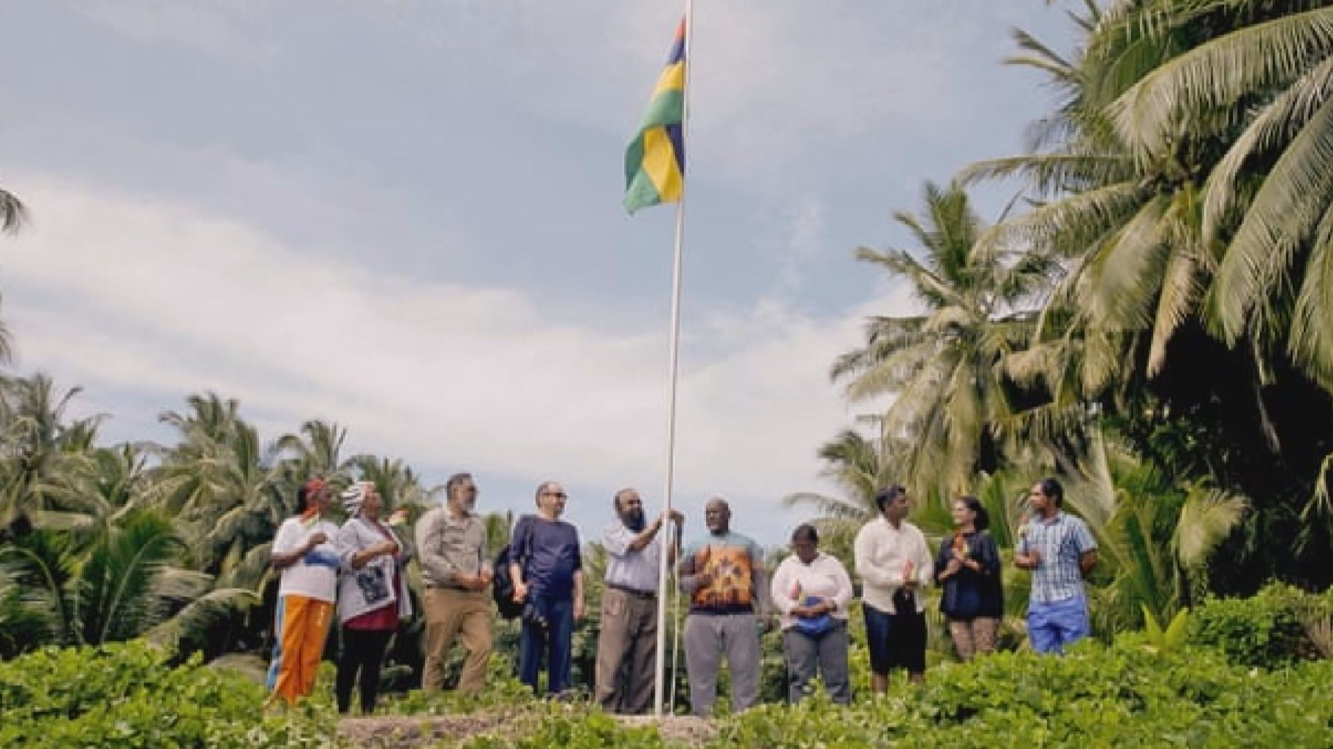 毛里求斯在查戈斯群島升國旗宣示主權