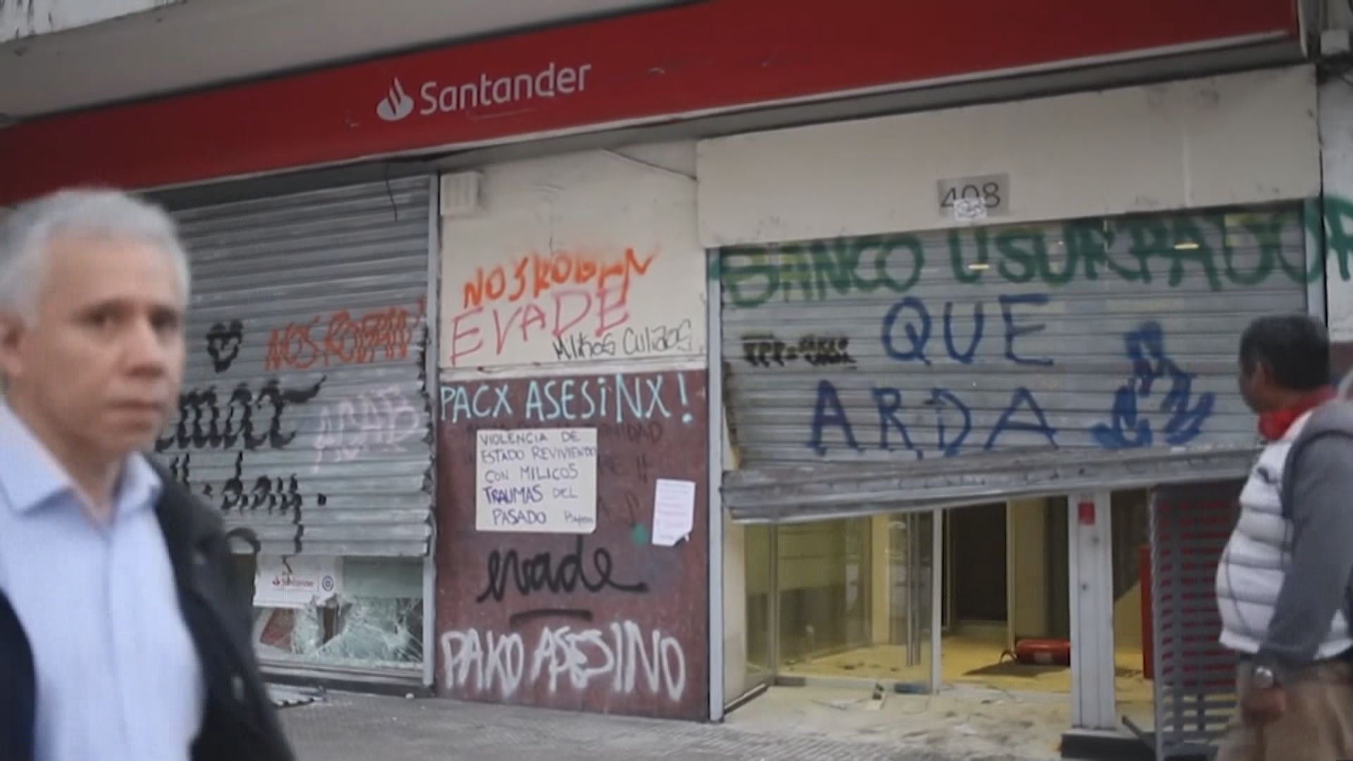 智利示威持續　有中小企因縱火搶劫損失慘重