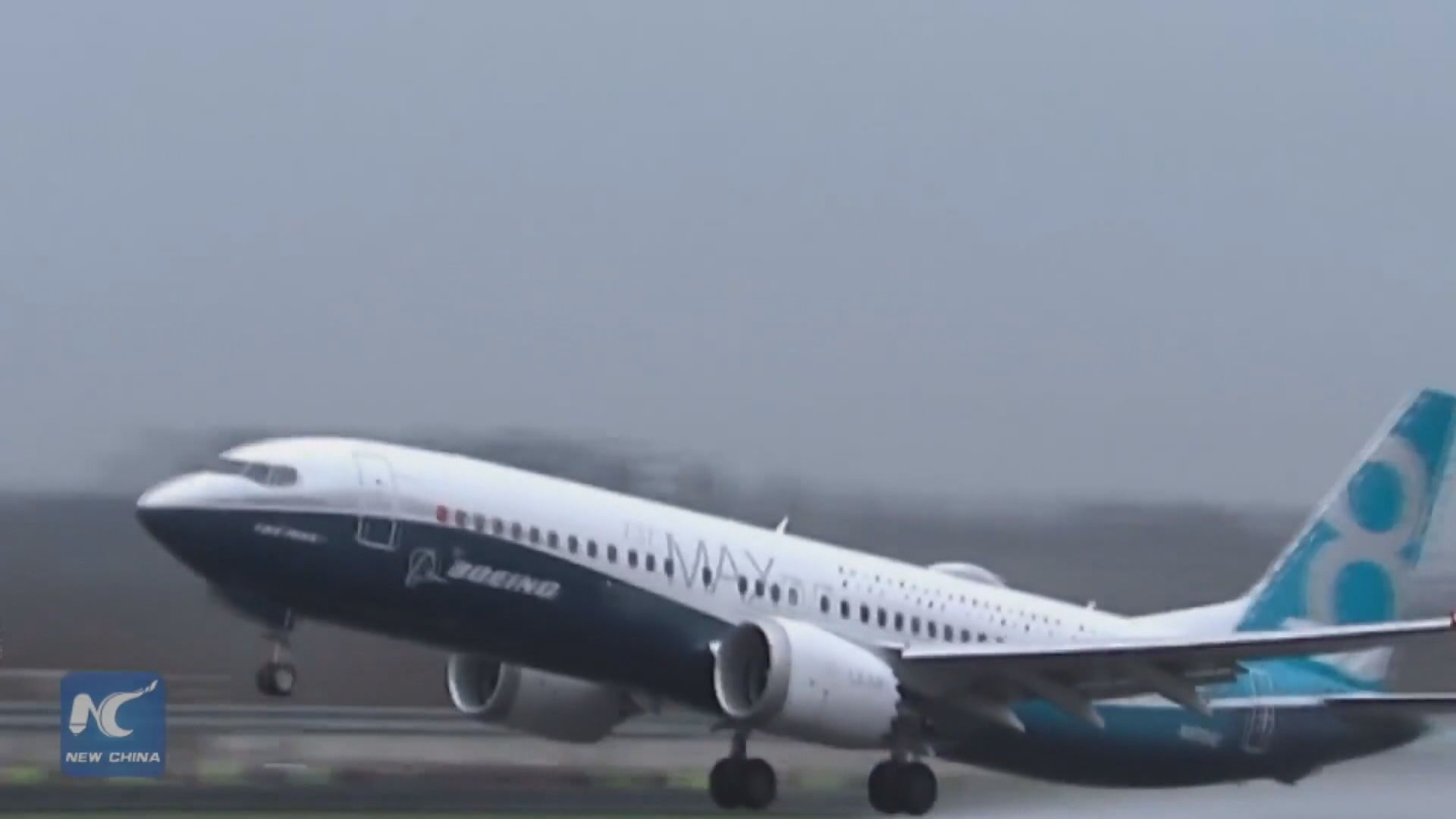 波音737 Max客機浙江舟山試飛　為復飛鋪路