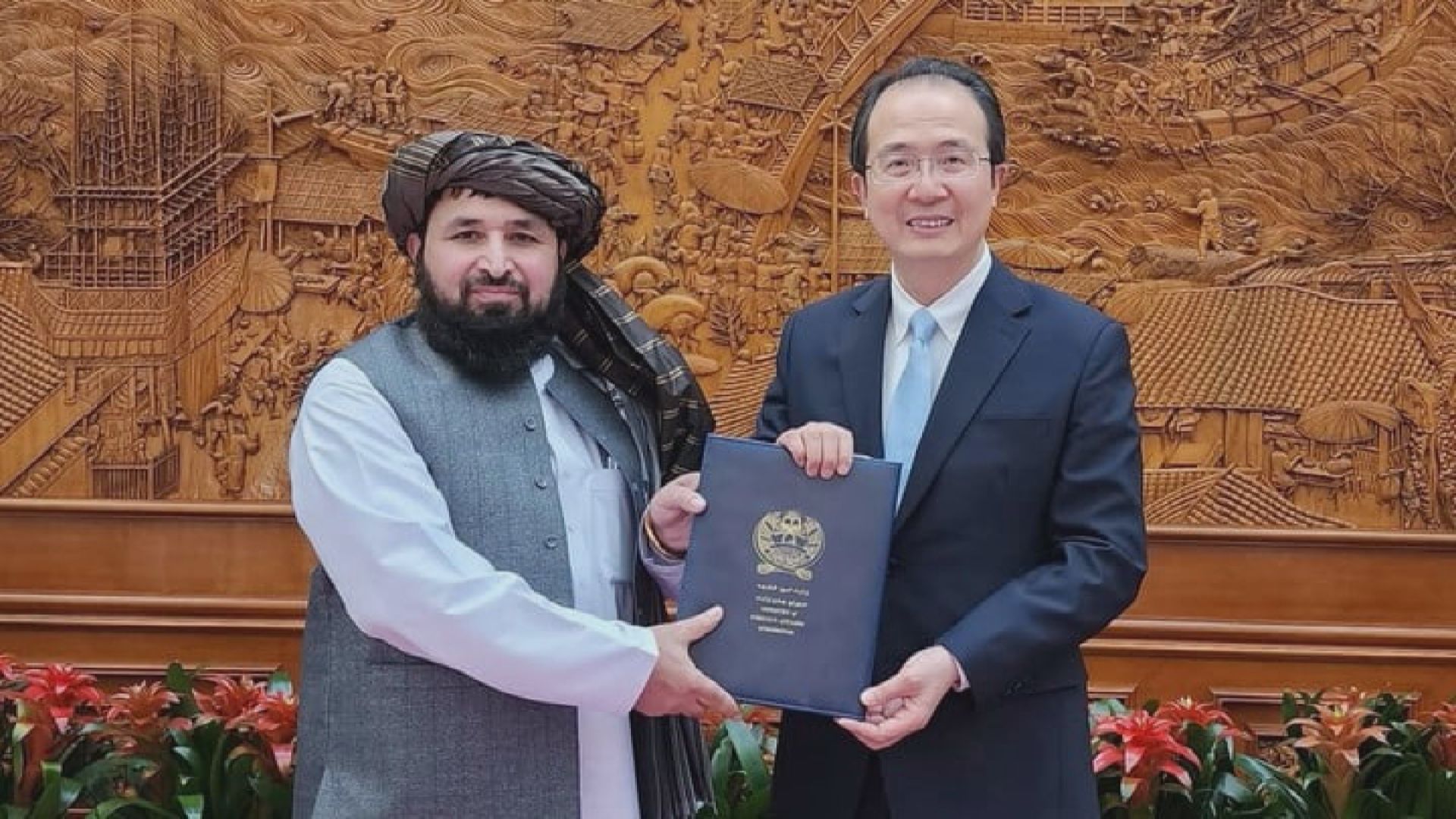 阿富汗駐華大使到北京履新 是塔利班政府首次正式派駐外大使