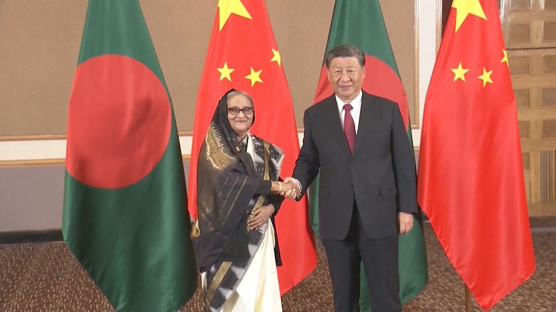 習近平致電祝賀孟加拉總理哈西娜連任