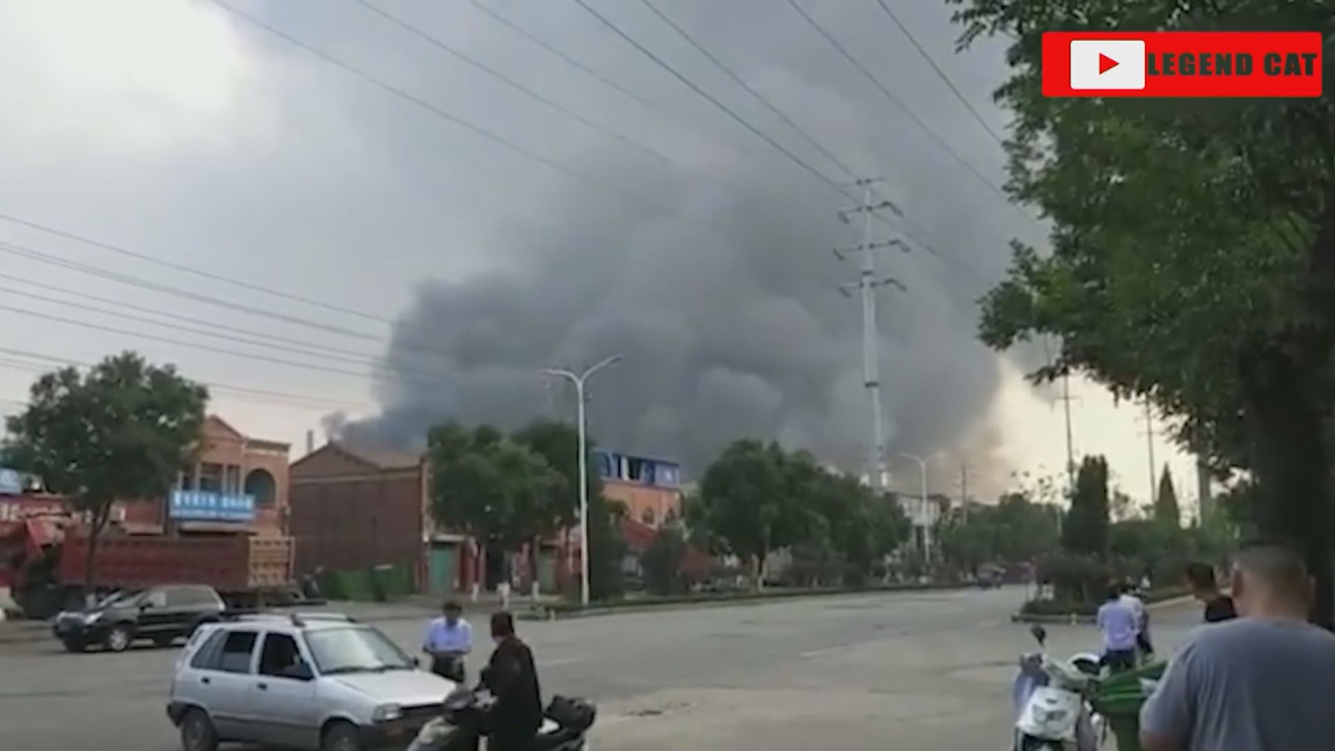 河南三門峽市化工廠爆炸多人死傷