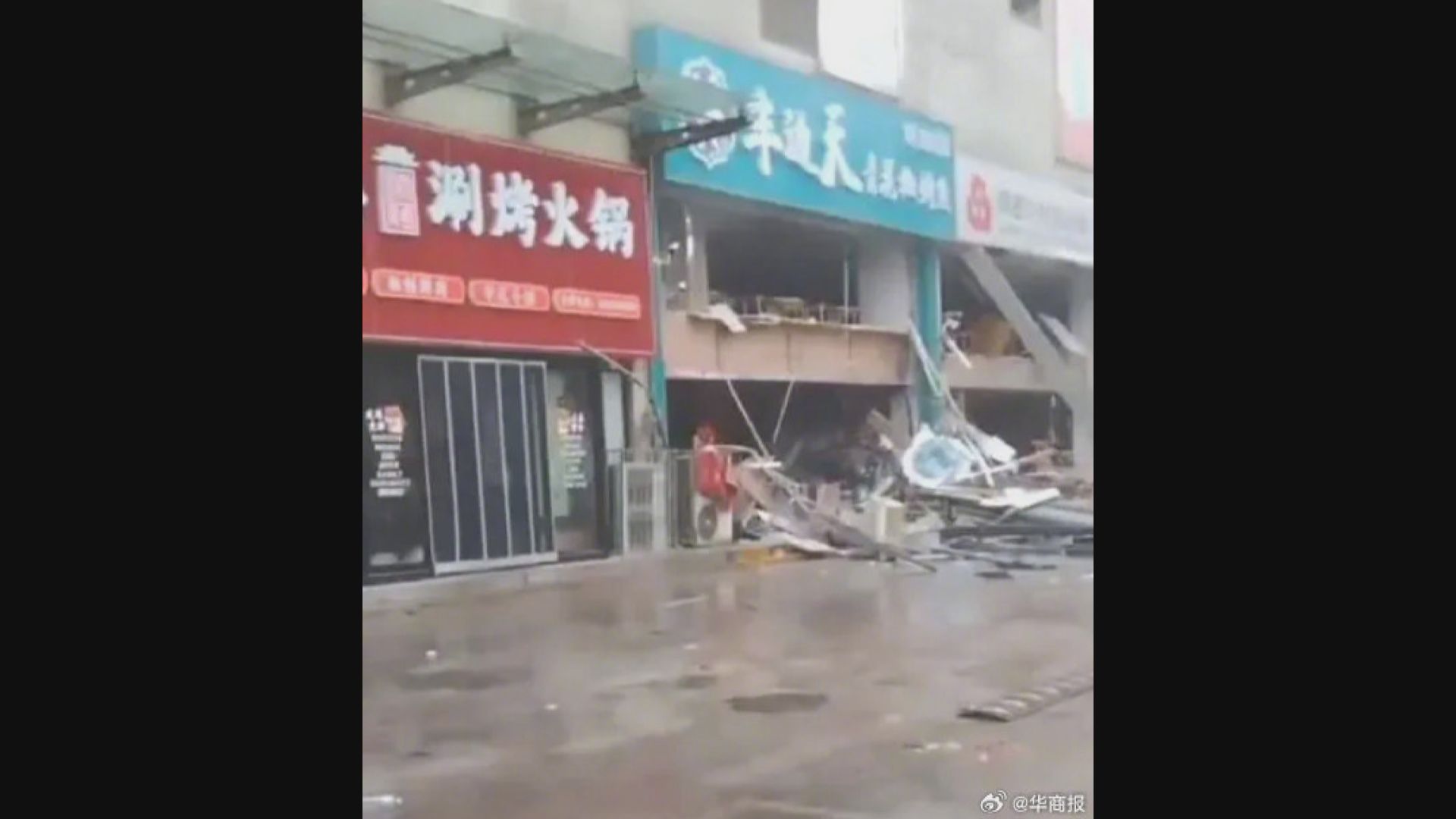 山東高密烤魚店燃氣爆炸兩死兩傷