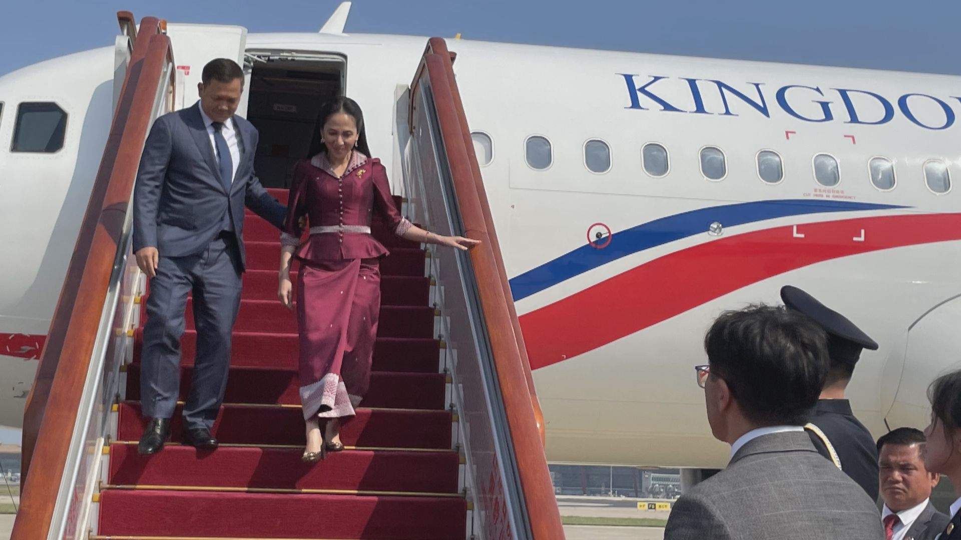 柬埔寨首相洪瑪奈展開三日訪華行程