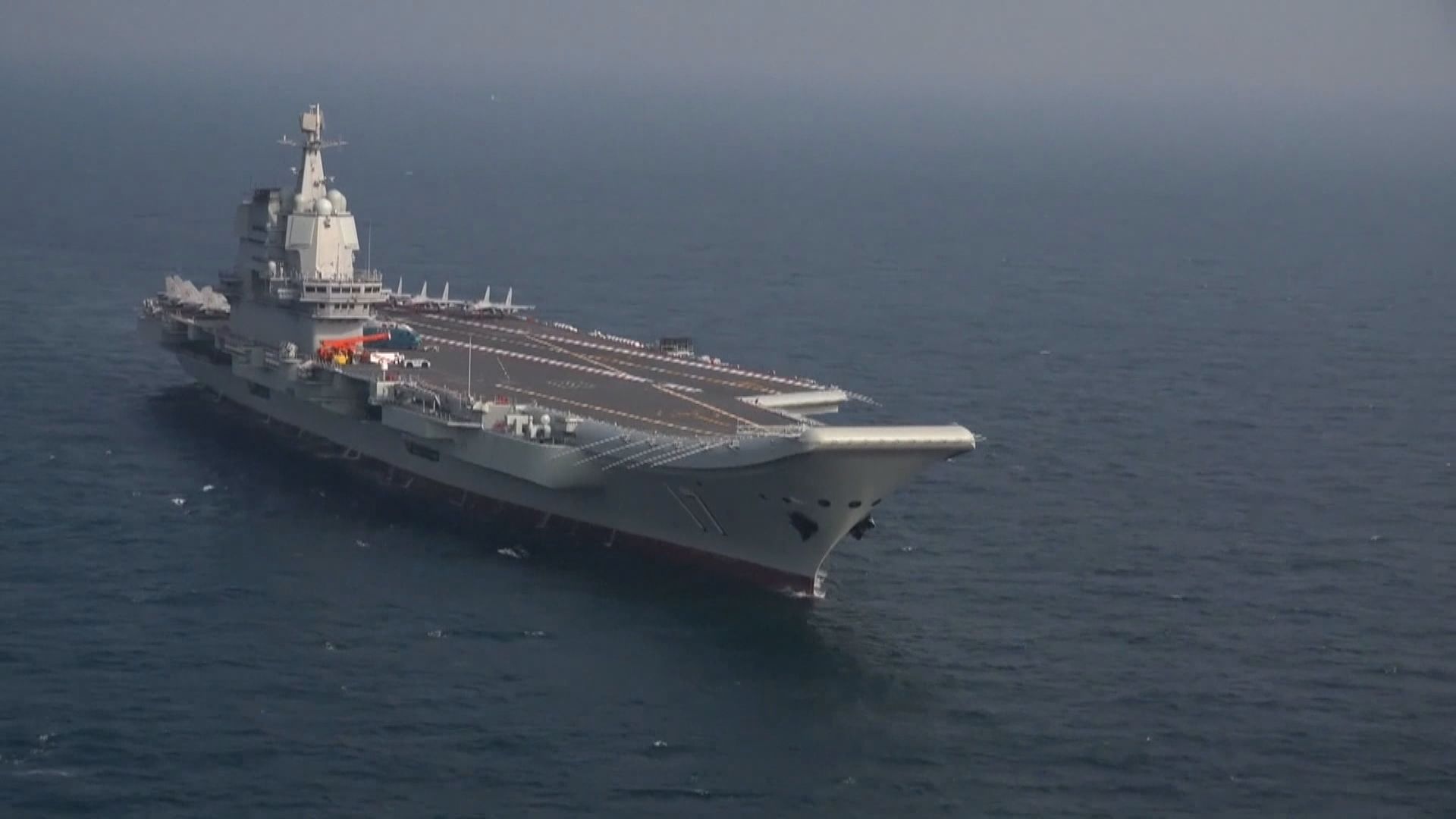 據報中國第三艘航母已接近完工