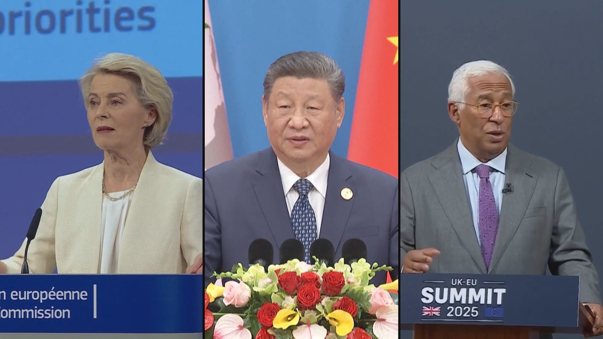 習近平晤科斯塔和馮德萊恩指國際形勢越是嚴峻複雜　中歐就越要加強溝通