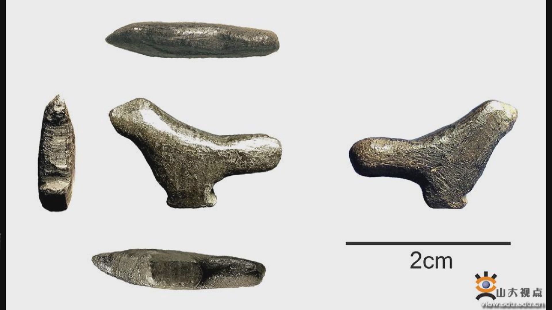 河南發現有13500年歷史的鳥雕塑