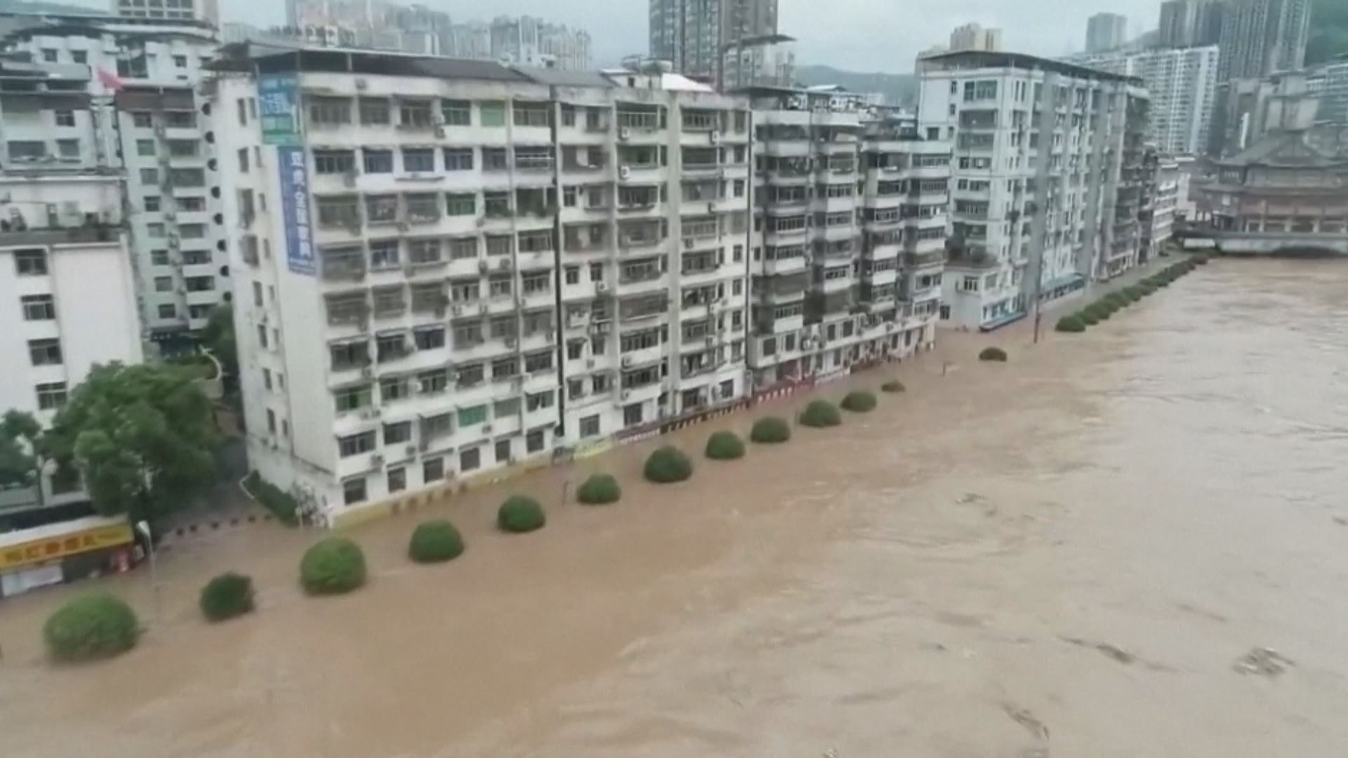 內地多個省市暴雨成災　四川巴中市撤離2萬多人