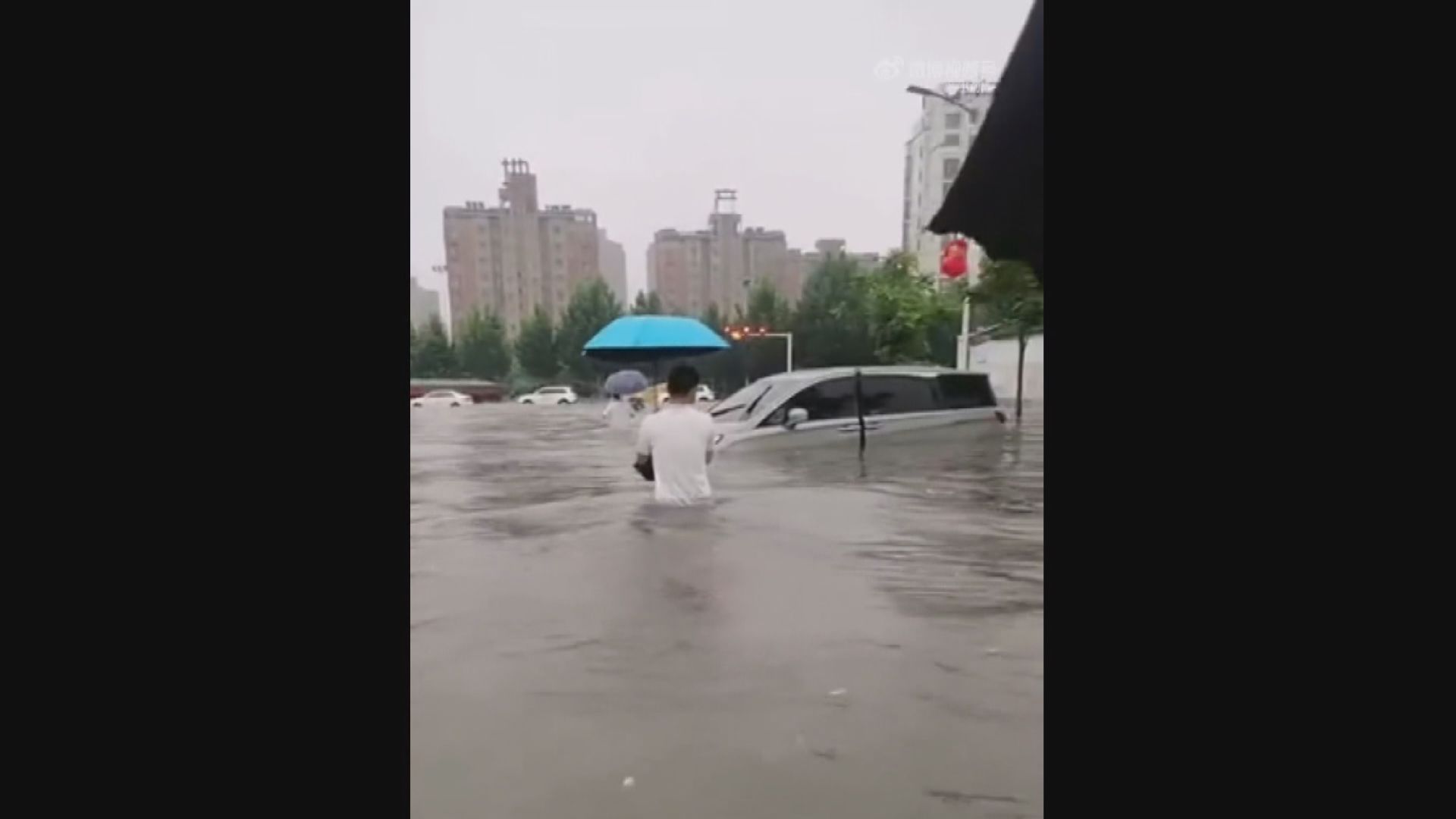 河南暴雨成災 周口市中心城區停產停學停運