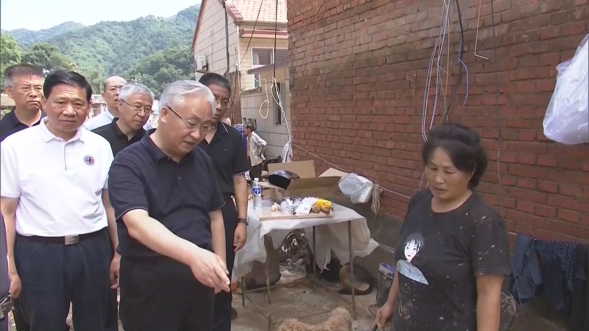 張國清赴河北視察水災救災工作　強調要繼續搜救失蹤者