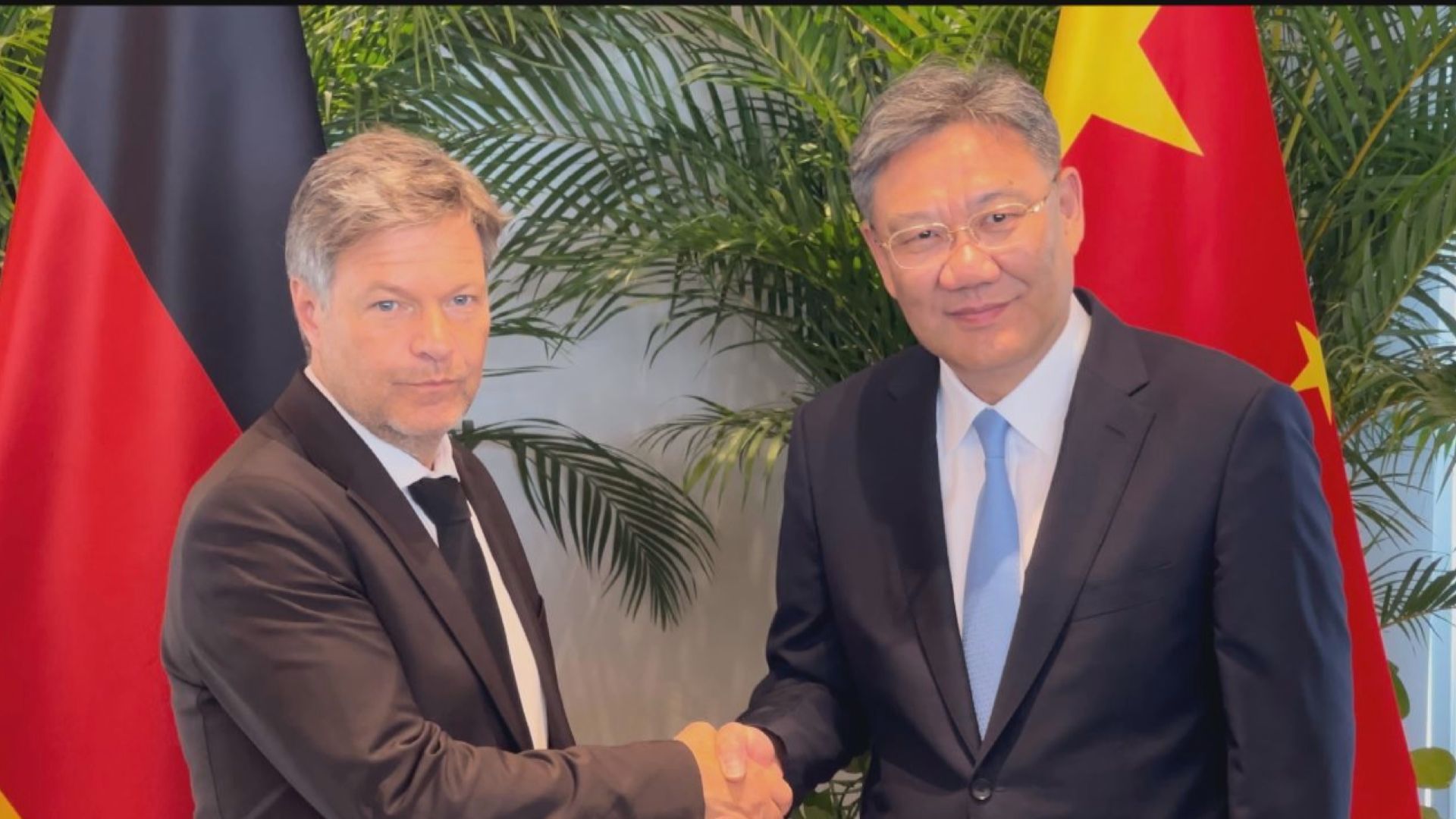 王文濤晤德國副總理哈貝克 冀與歐方就電動車關稅等問題談判