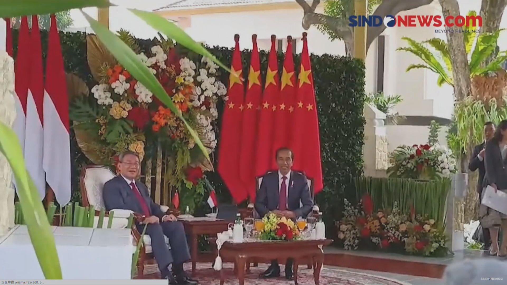 李強與印尼總統佐科維多多會談