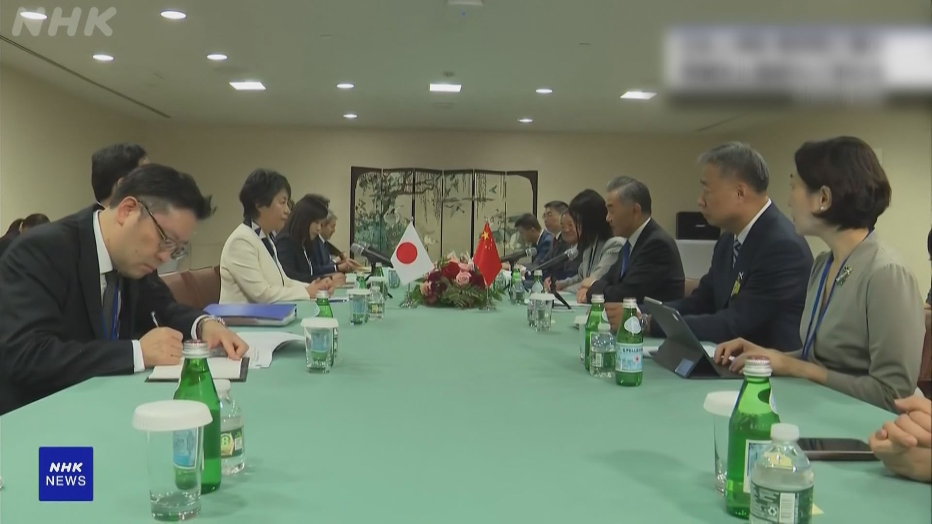 中日外長紐約會晤　討論兩國關係等議題