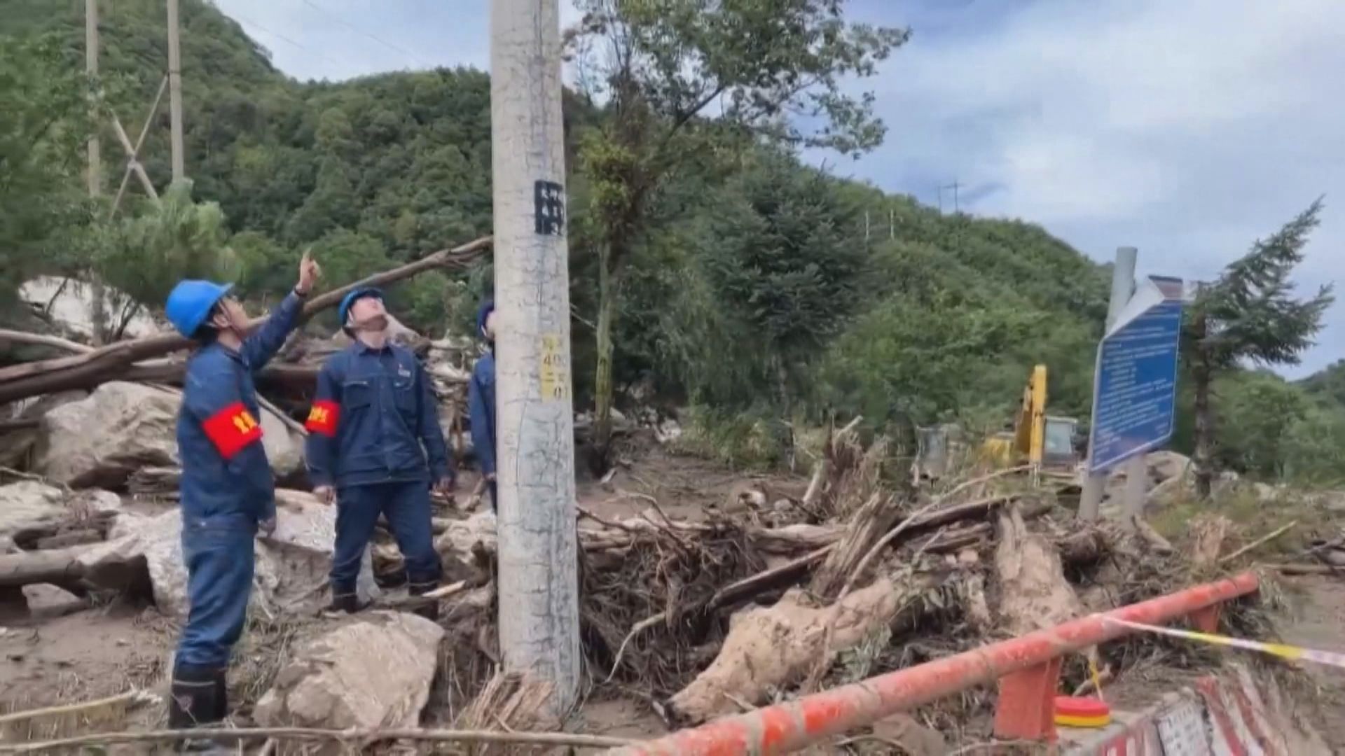 西安突發山洪泥石流增至逾20死多人失蹤