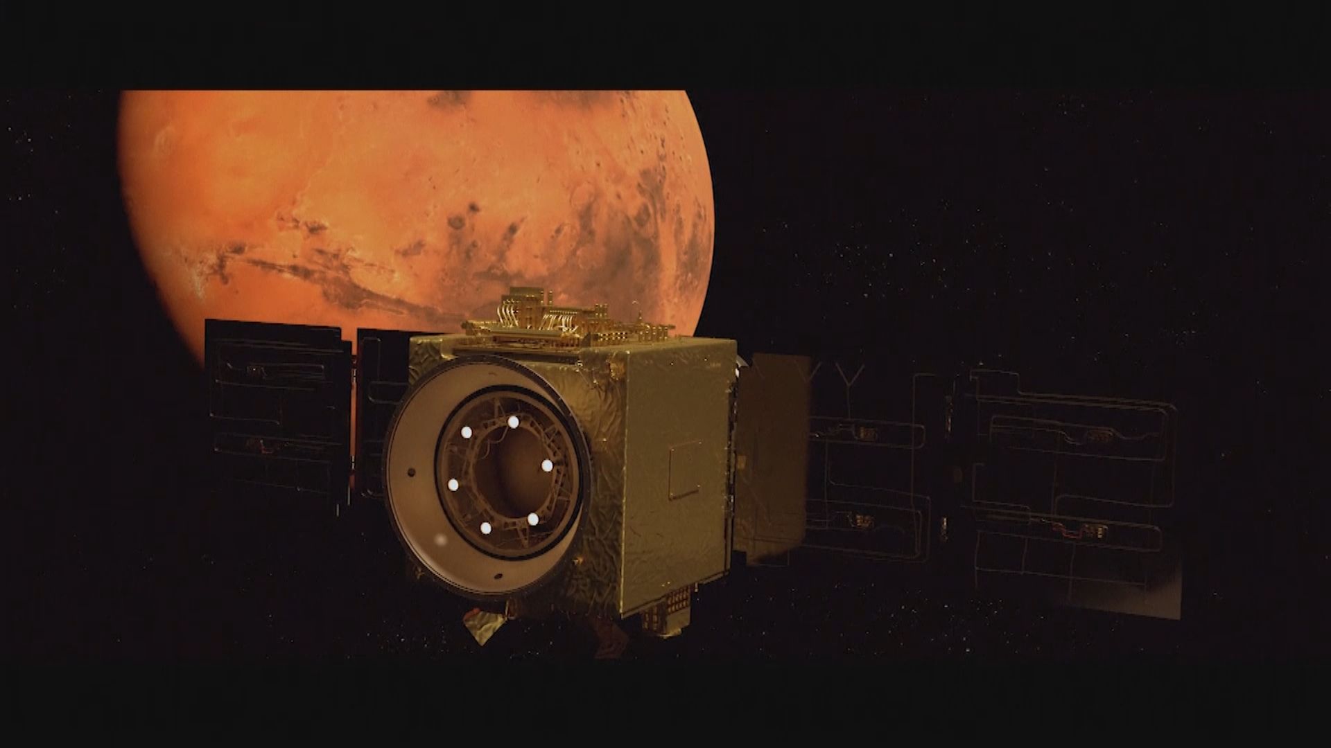 天問一號順利進入環繞火星軌道　美歐航天局祝賀