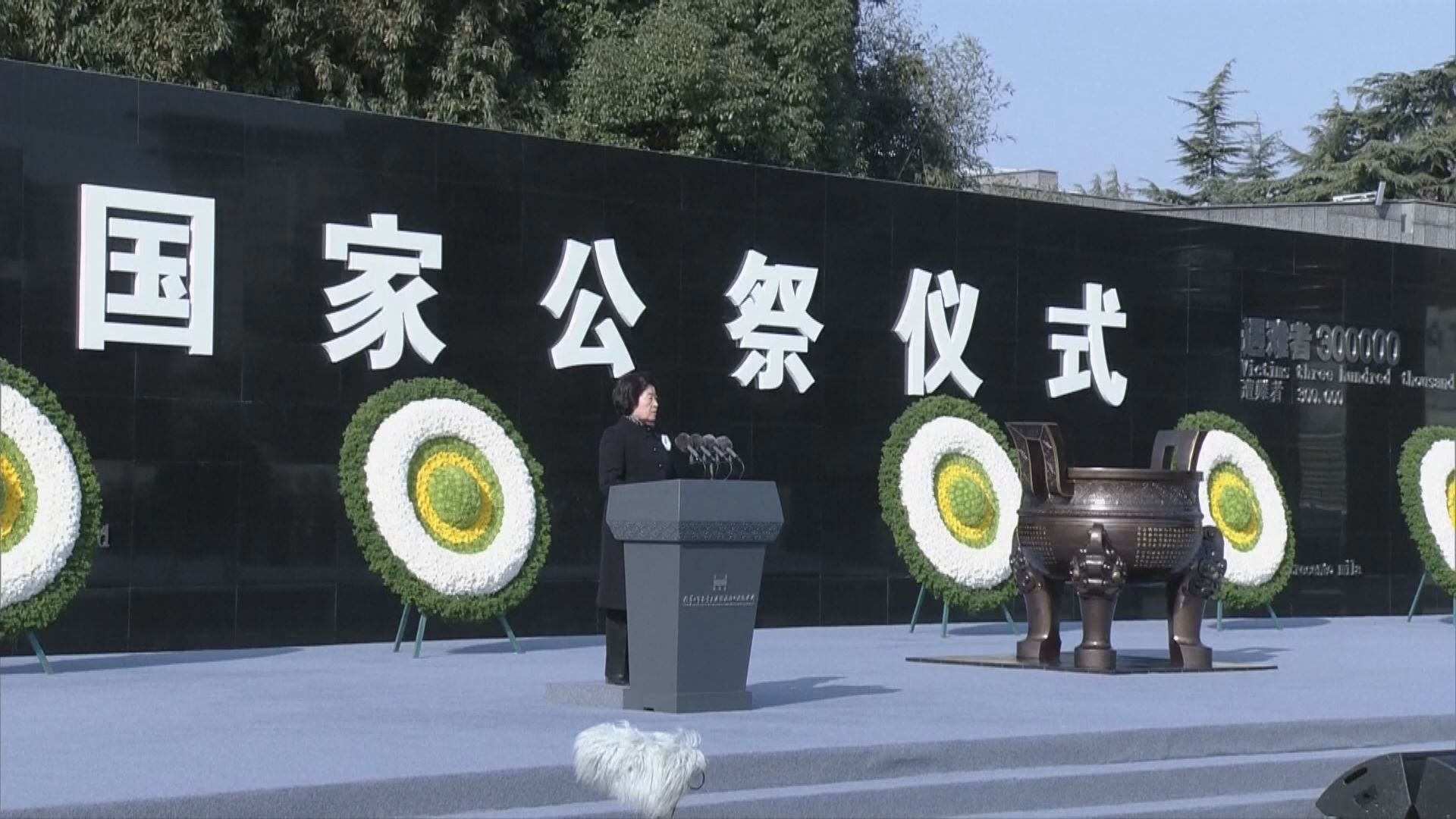 南京大屠殺死難者國家公祭儀式舉行