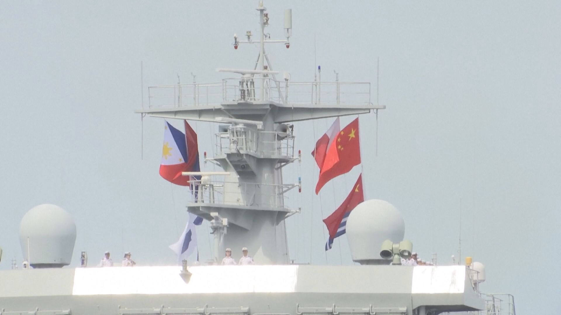 中國海軍戚繼光艦抵菲律賓訪問三天
