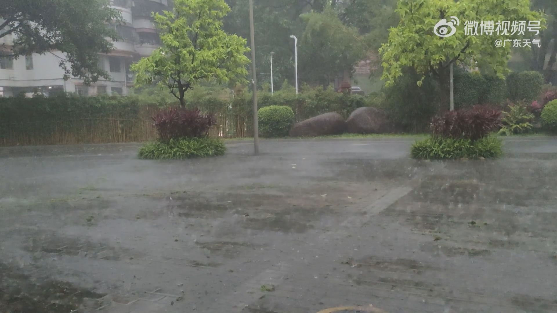 廣東多地暴雨持續 廣州提升至二級暴雨應急響應