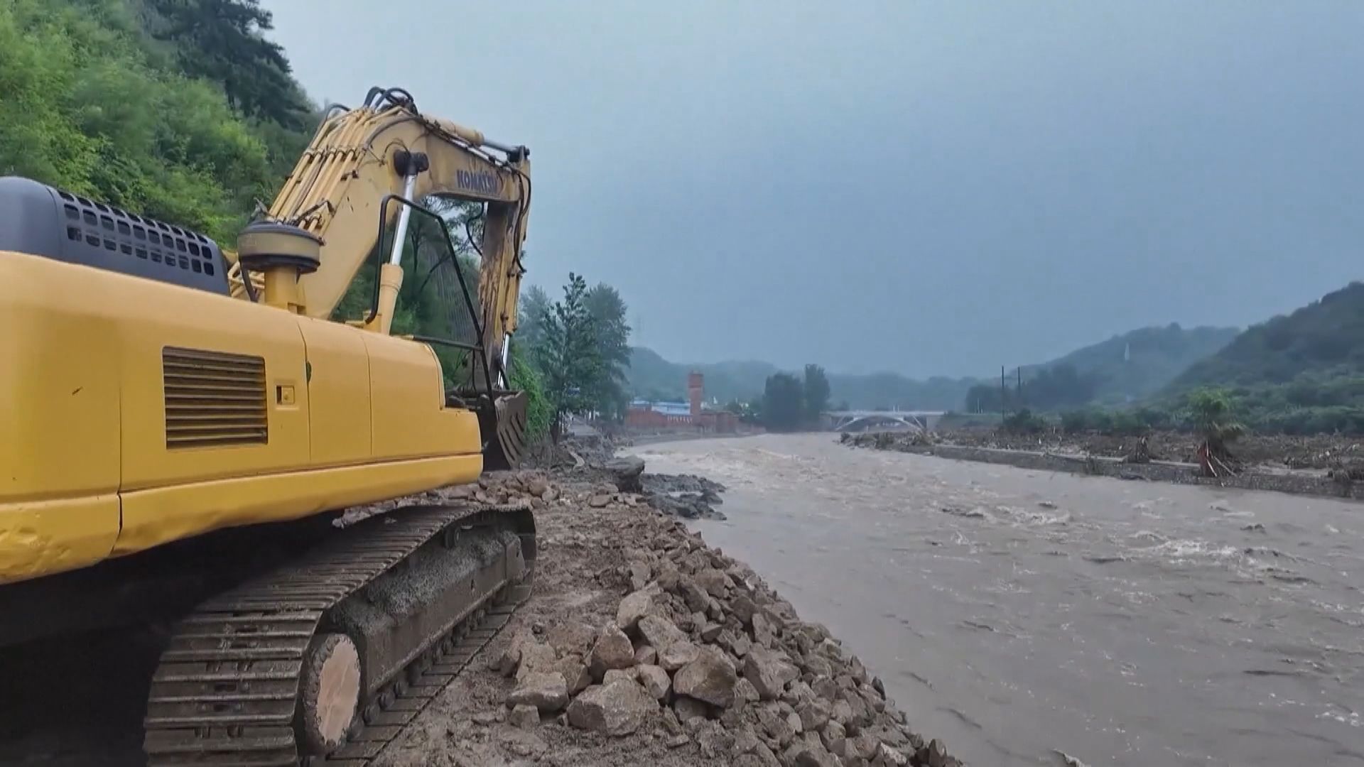 北京河北等地暴雨持續　密雲水庫緊急排洪下游居民疏散