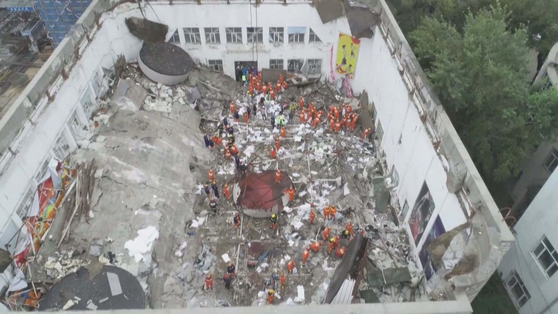 齊齊哈爾中學體育館倒塌事故 當局建議向51人追責