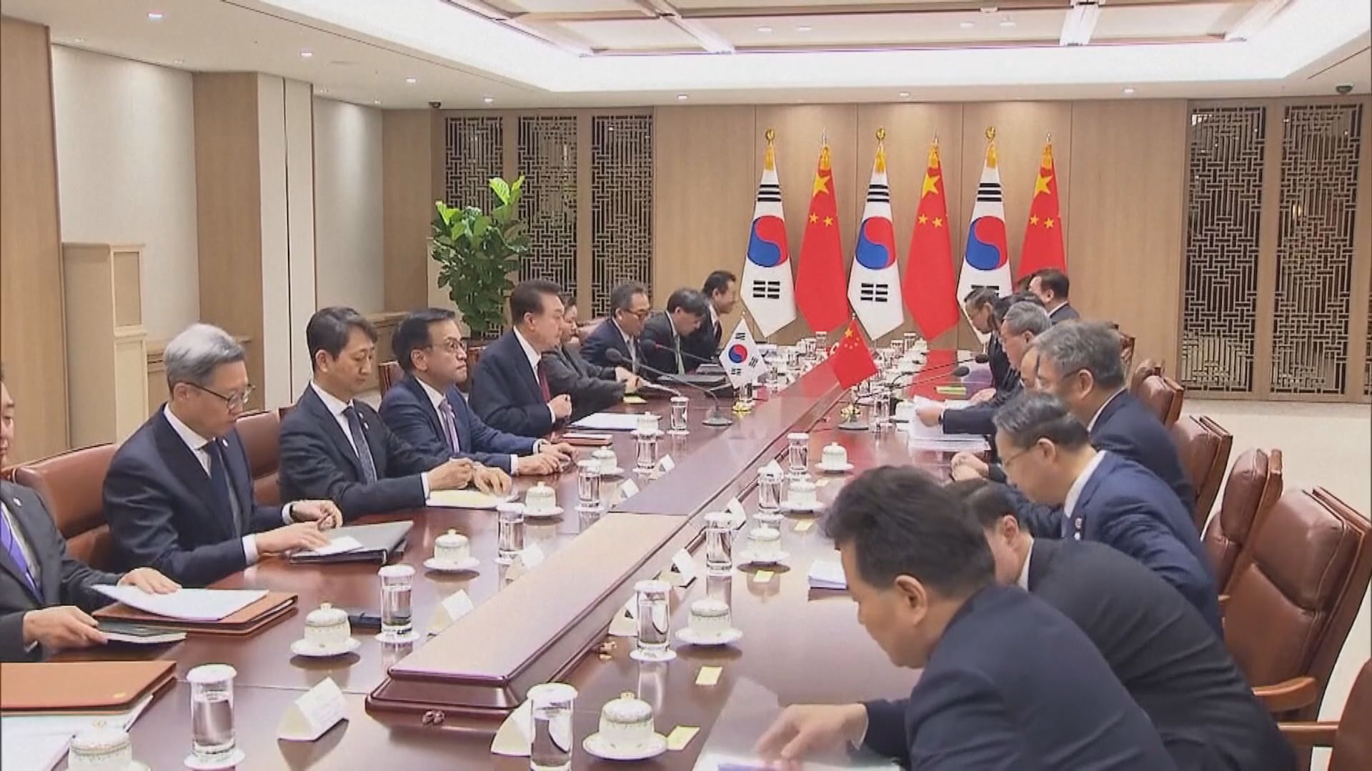 中韓同意加快推進自貿協定第二階段談判