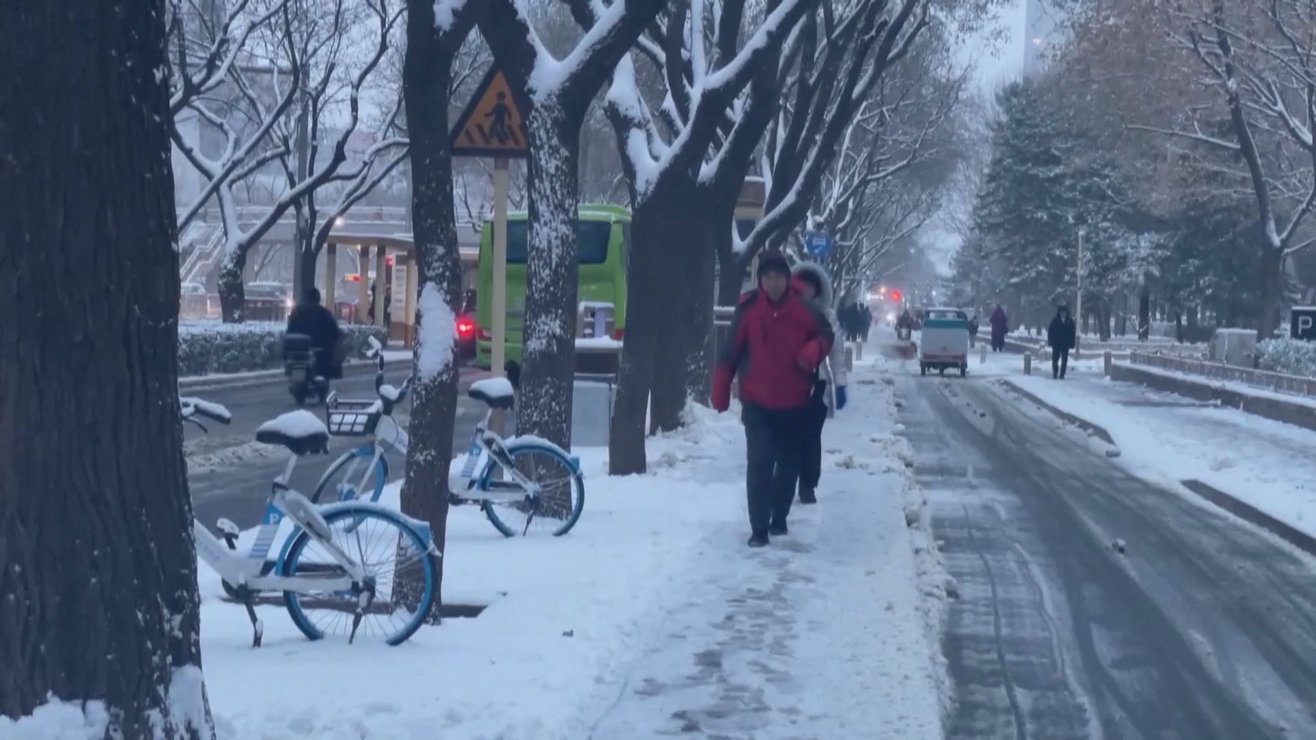 寒潮襲華北 北京料降大雪周三起所有學校居家學習