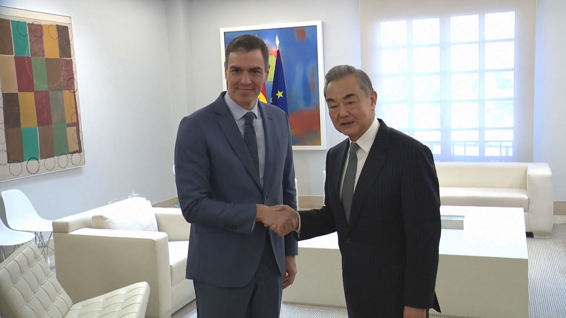 王毅續訪問西班牙 與西班牙國王及首相會晤