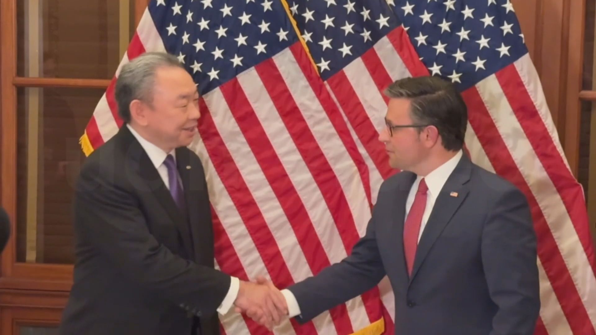 台灣駐美代表會見美國眾議院議長 北京堅決反對