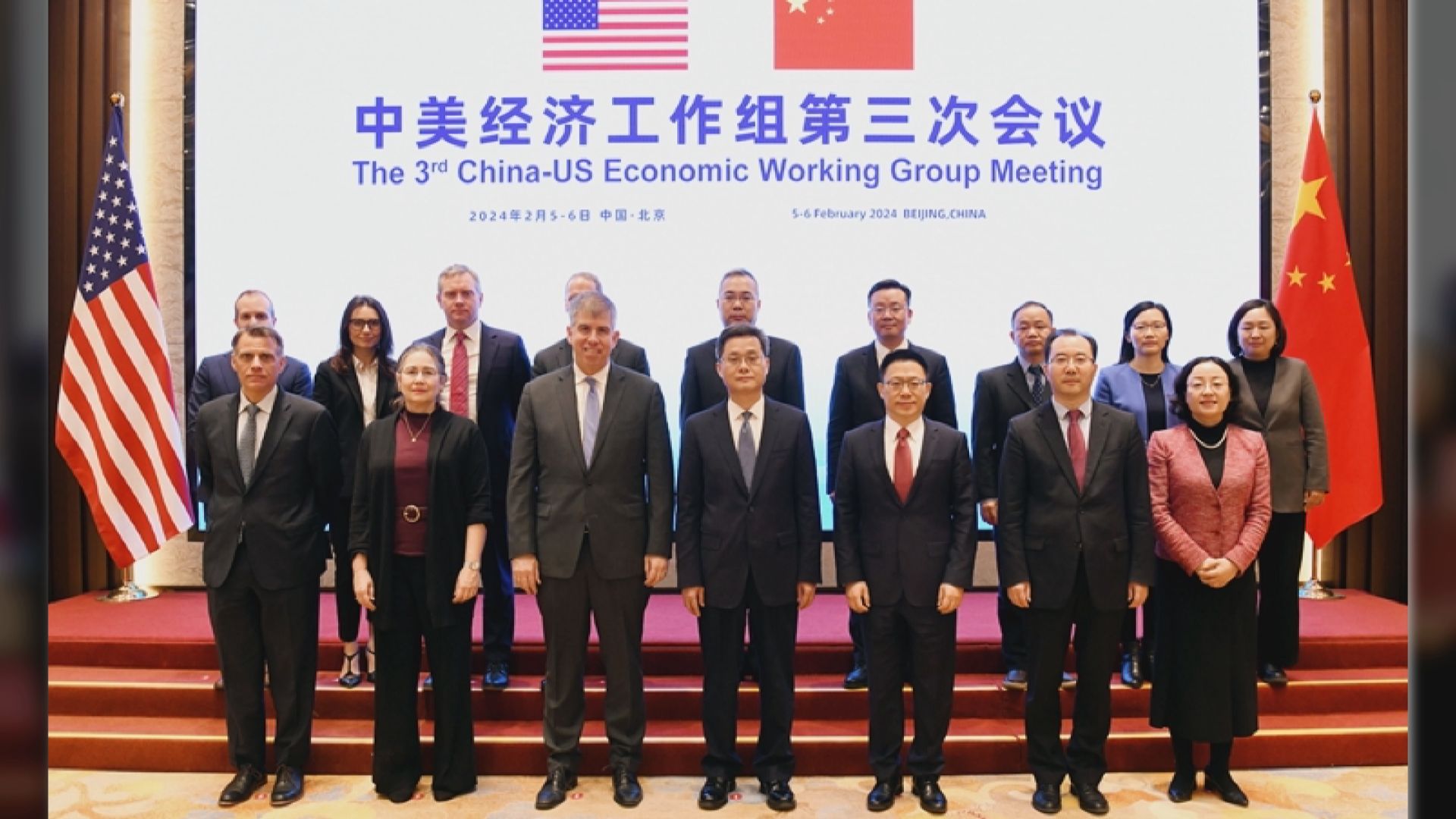 中美經濟工作組舉行第三次會議