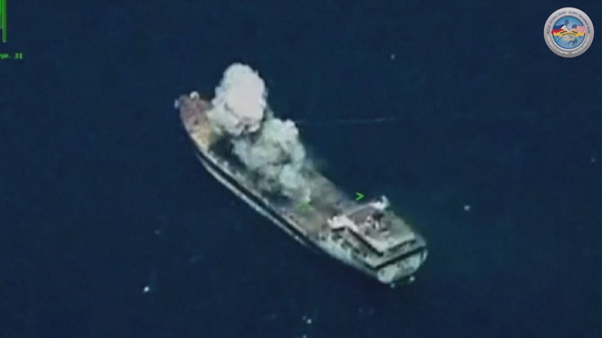美菲軍演擊沉中國製菲律賓海軍退役船