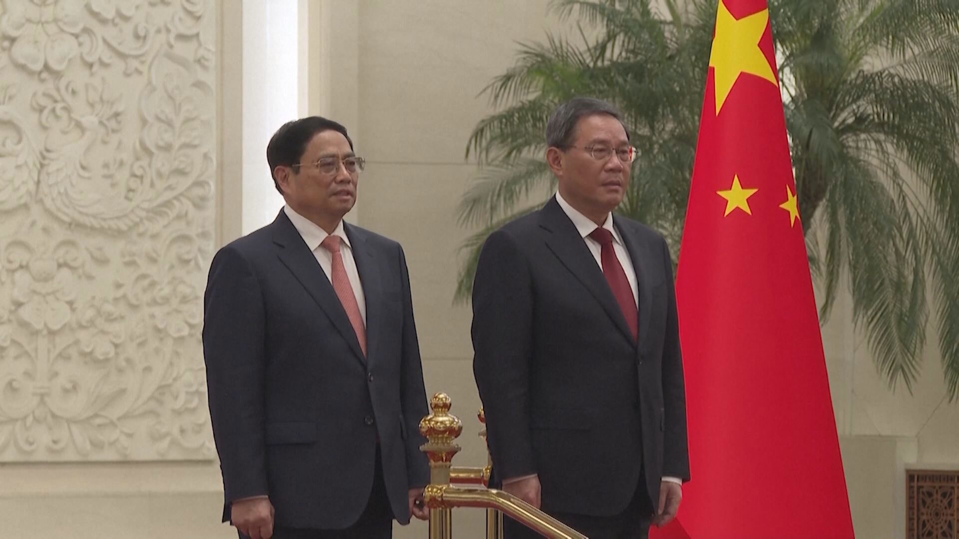 李強會晤訪華的越南總理范明政
