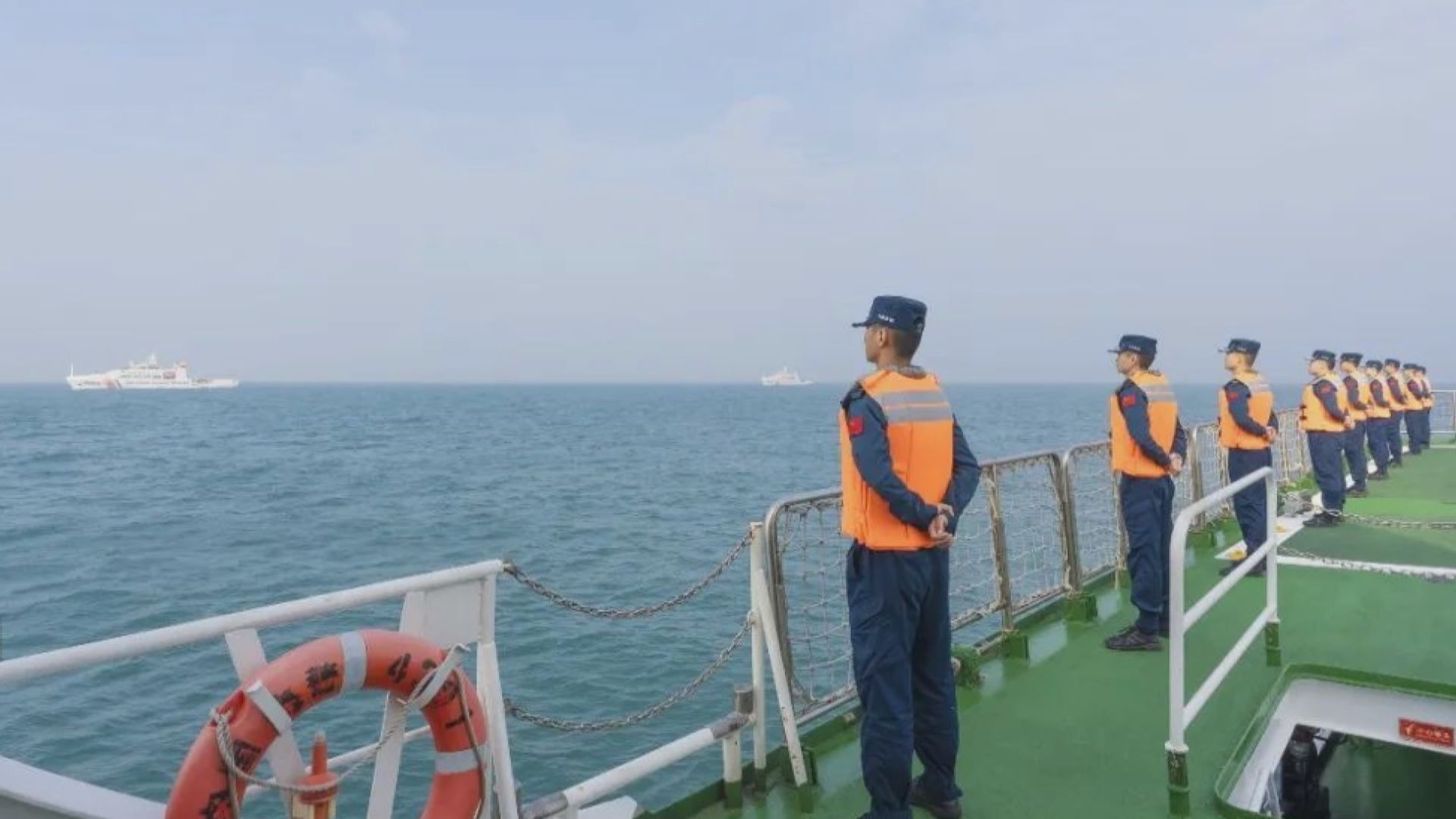 中越海警展開今年第二次北部灣海域聯合巡邏