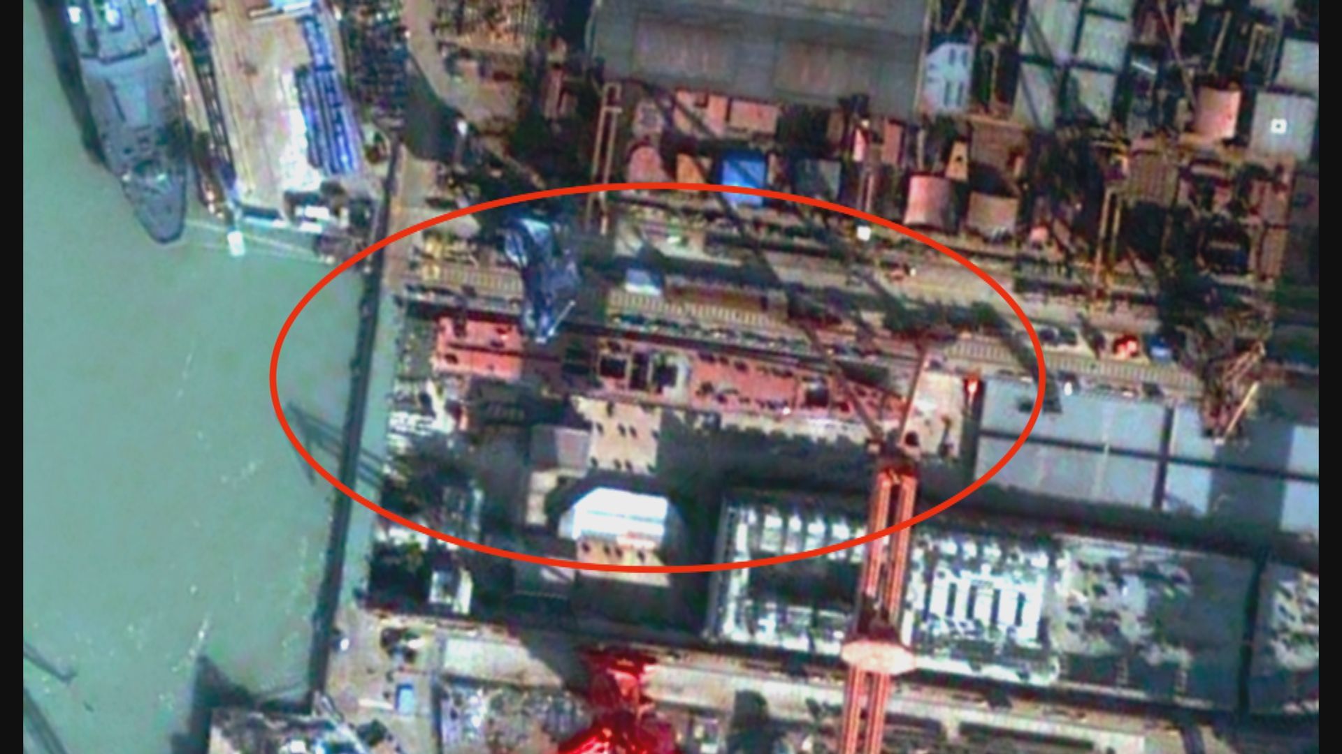 衛星圖片顯示中國或正建造新型護衛艦