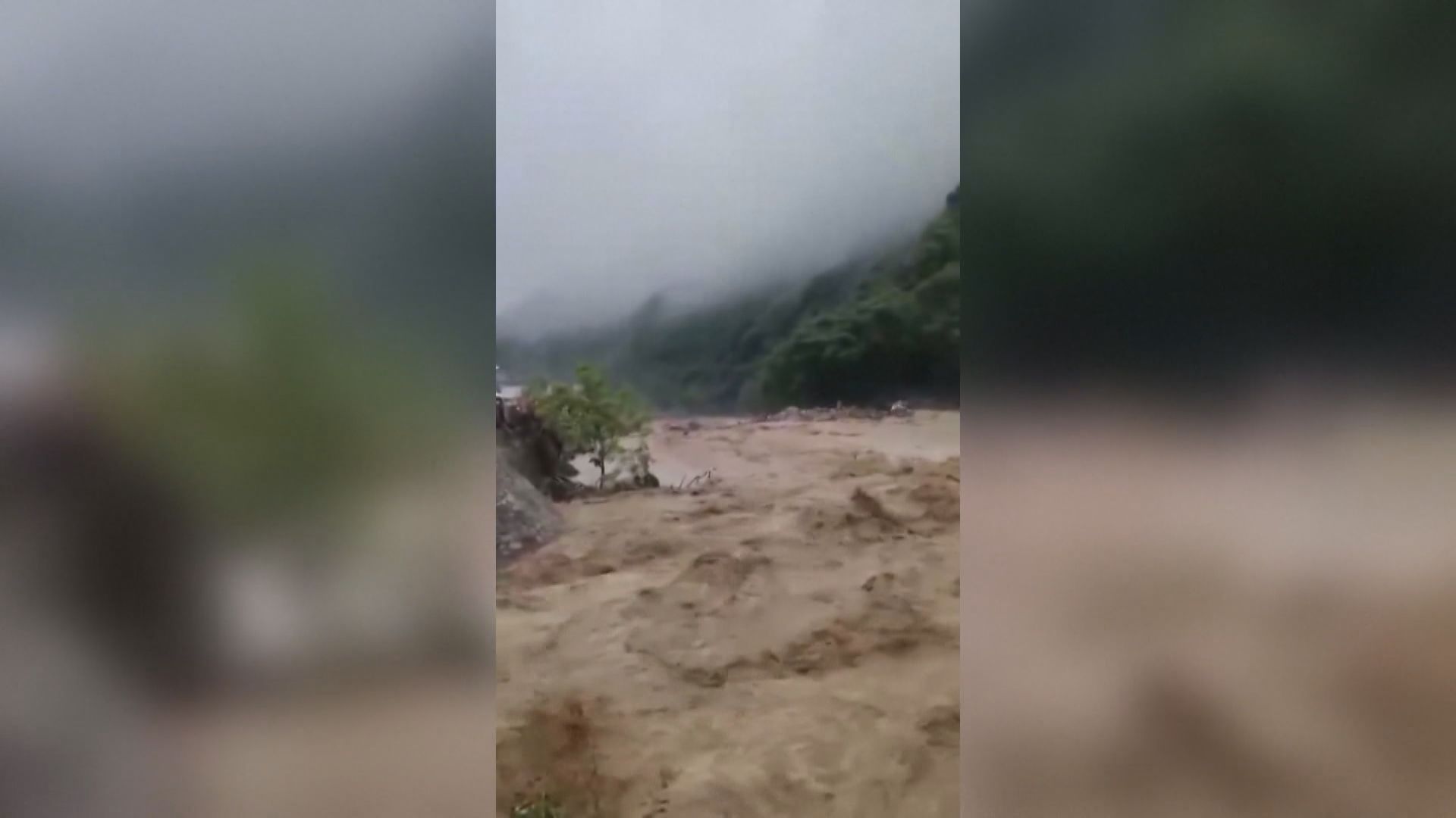 內地多地強降雨持續 西安泥石流造成2死16人失蹤